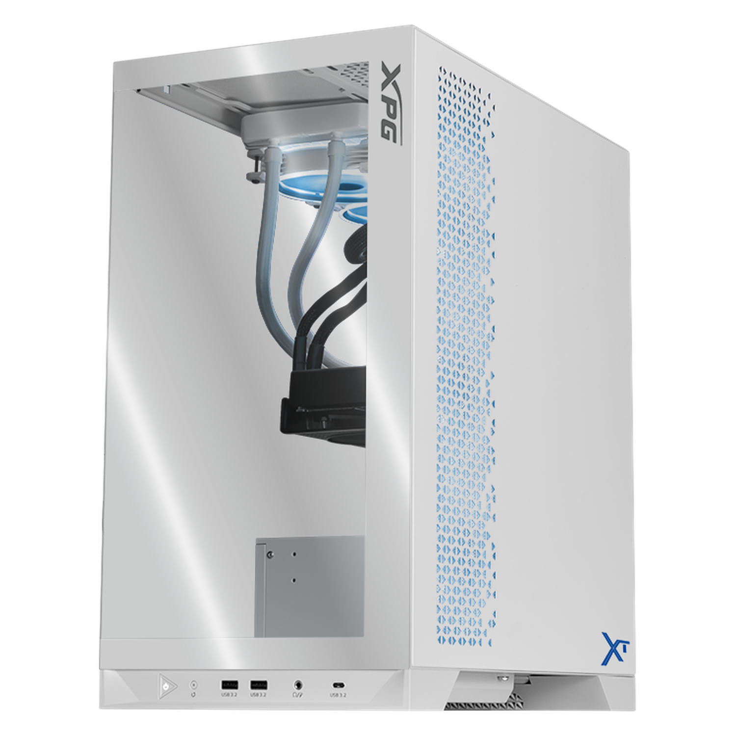 Xtreme PC Gaming Desktop - AMD Radeon RX 7700 XT, Ryzen 9 7900X, 32GB DDR5 RAM, 1TB SSD, Liquid Cooling, WiFi 6, White - Ultimate Gaming & Streaming PC for 4K Gaming, VR & Content Creation