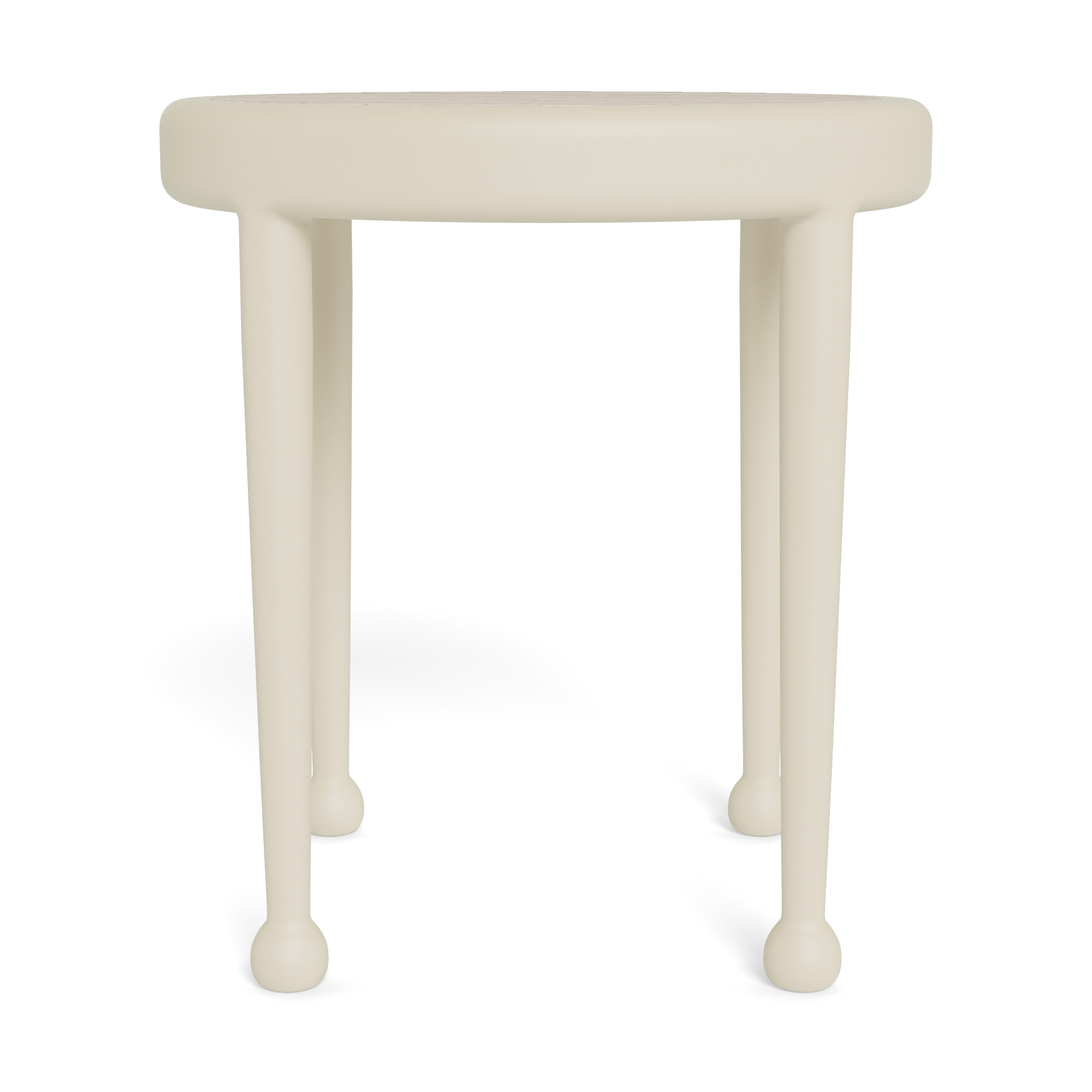 Andre Round Side Table - Modern End Table for Living Room, Bedroom, or Office - Perfect for Coffee, Books, and Decor