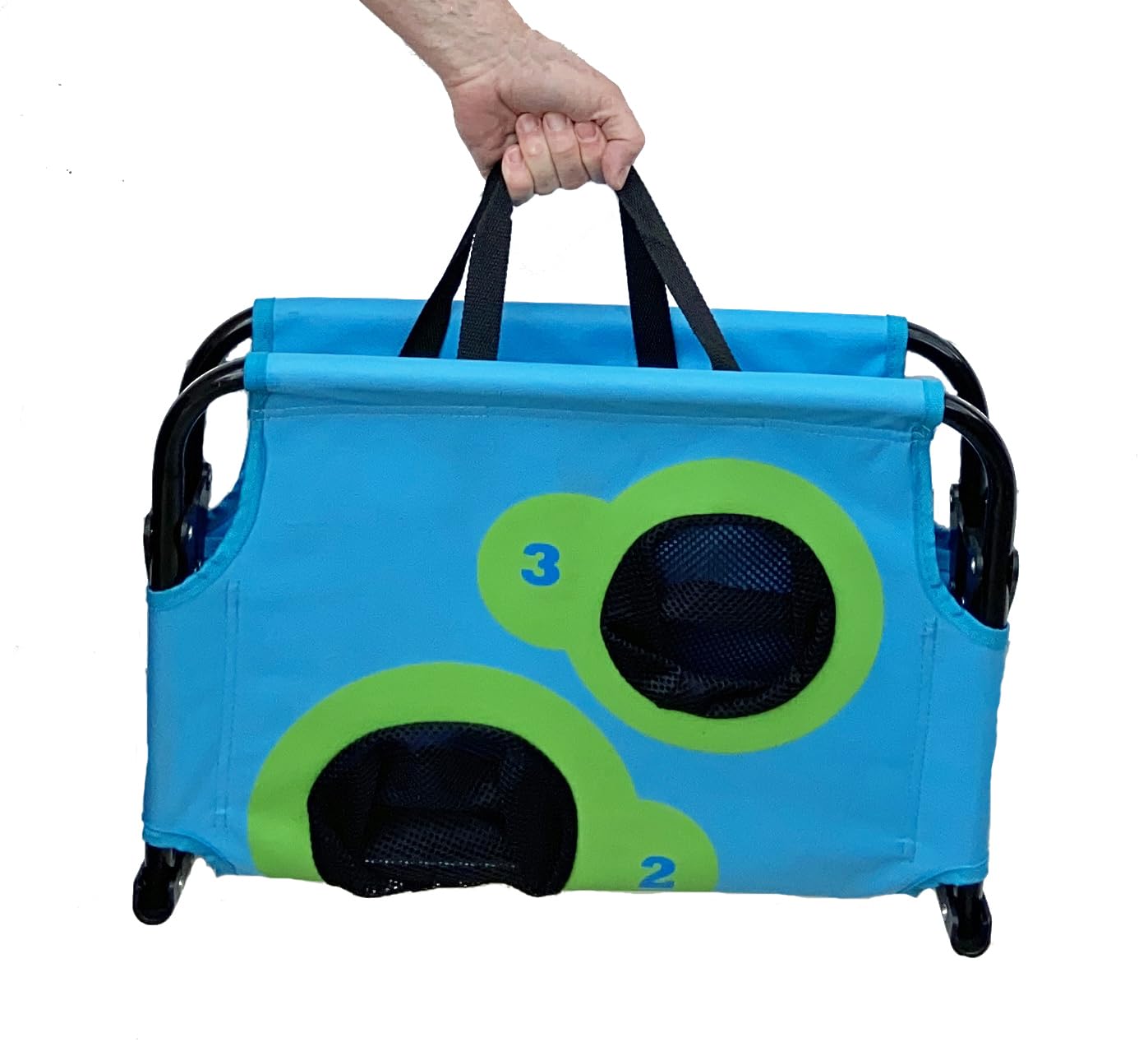 Seaturtle Sports Ultra Portable Cornhole Bean Bag Toss Game Set - Outdoor Lawn Backyard Tailgate Party & Beach Picnic Fun for Adults & Kids