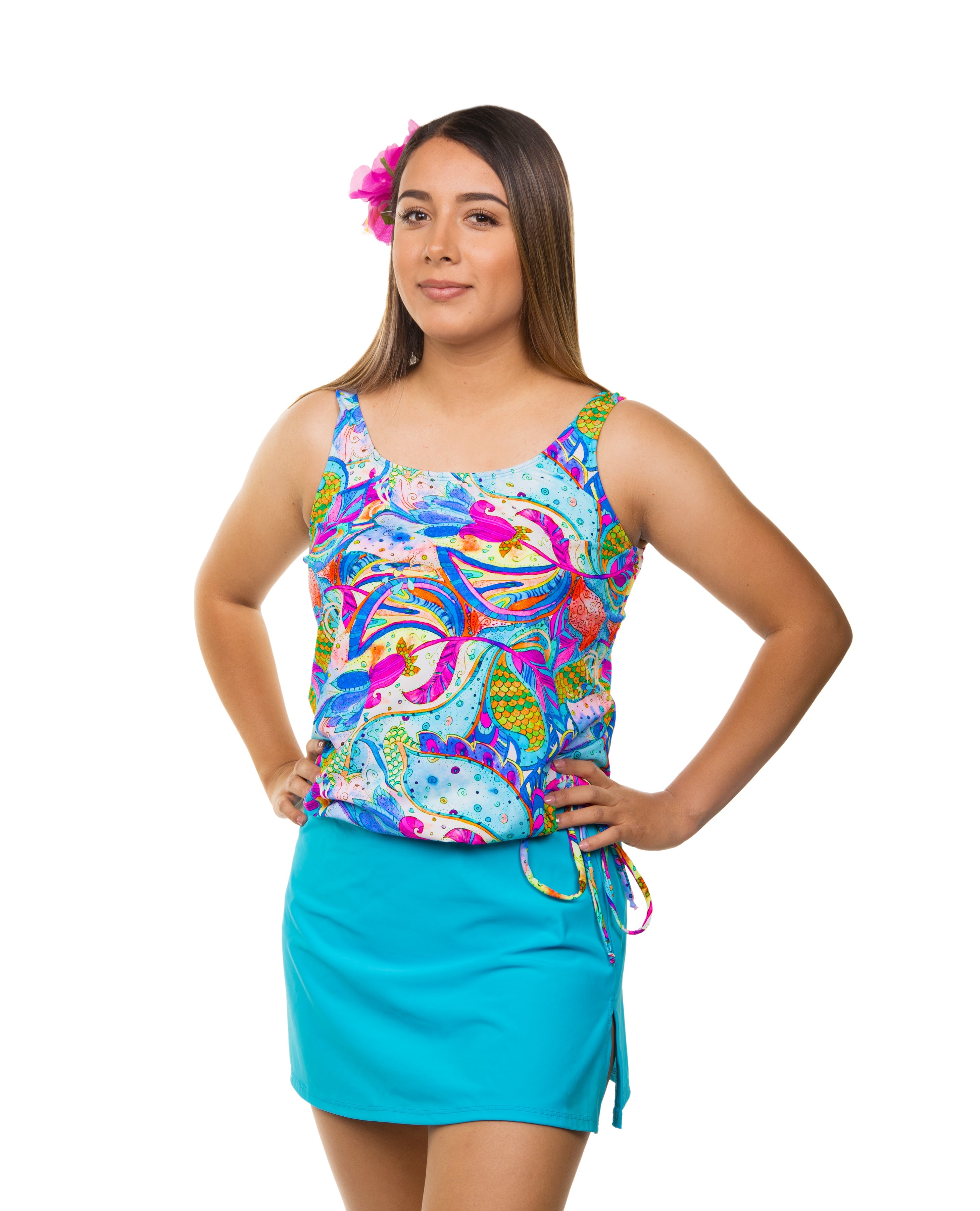 Women's Fashion Tank Top with Strap Blouson Design - Elegant & Comfortable for Casual Wear, Summer Outfits, and Beach Vacations