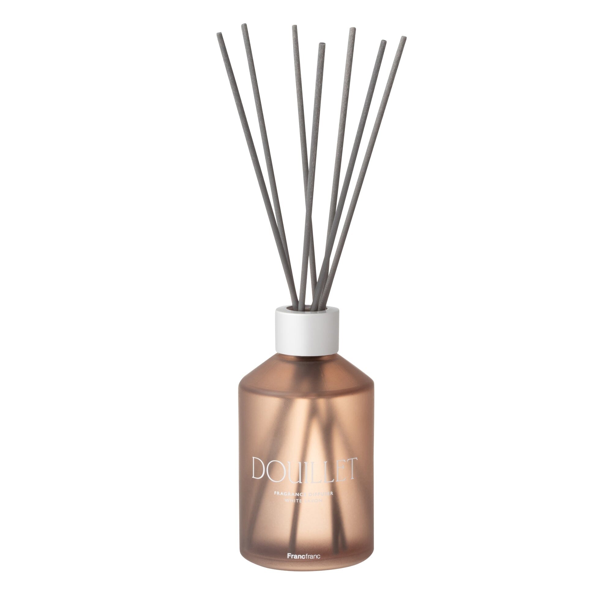Premium Brown Fragrance Diffuser with White Savon Scent - Perfect for Home, Office, and Spa Relaxation