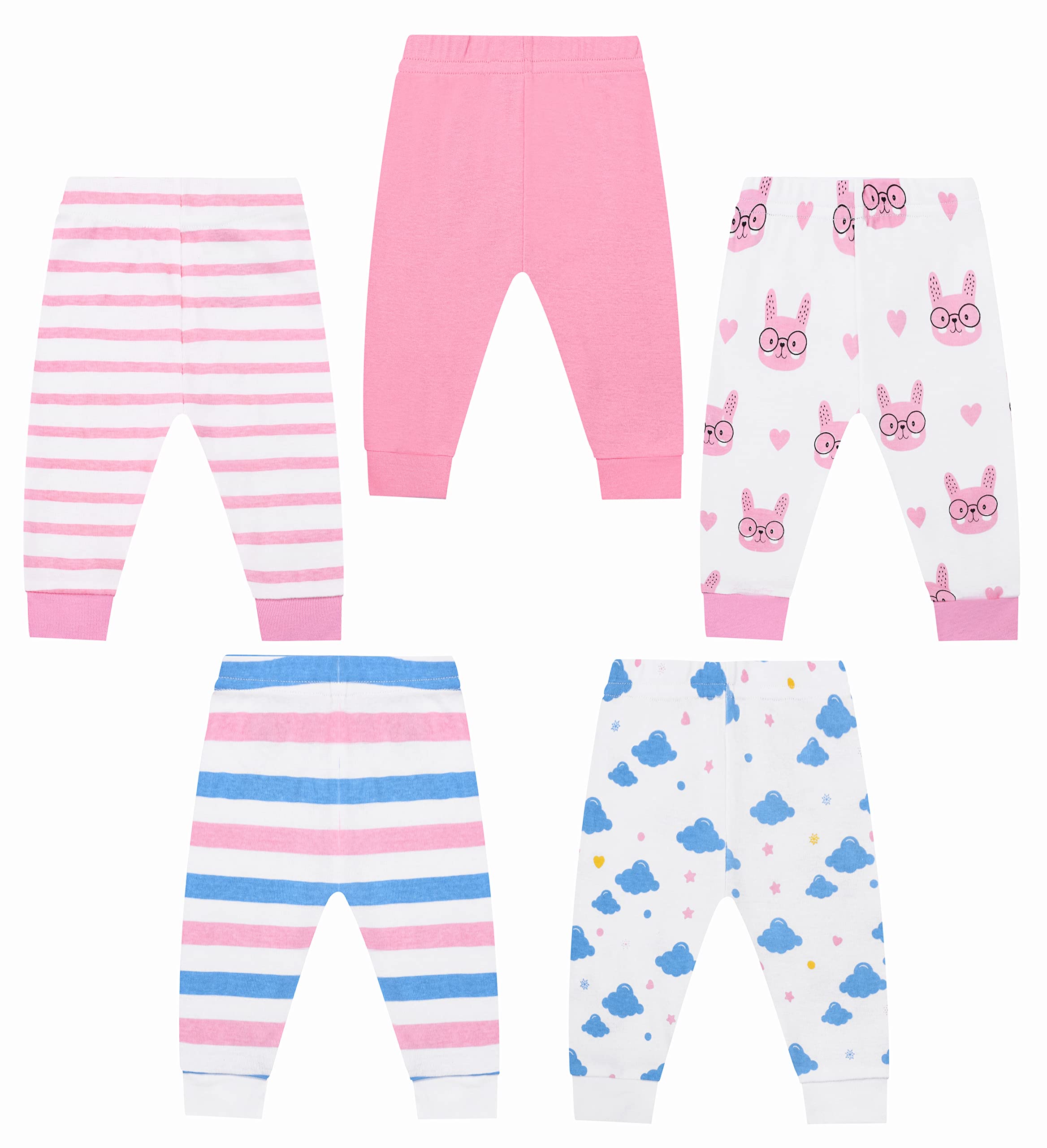ABeCue 20-Piece Baby Layette Set - Newborn Essentials for Boys & Girls | Soft Cotton Infant Clothes Gift Set | Perfect for Hospital, Photo Shoots & First Outings