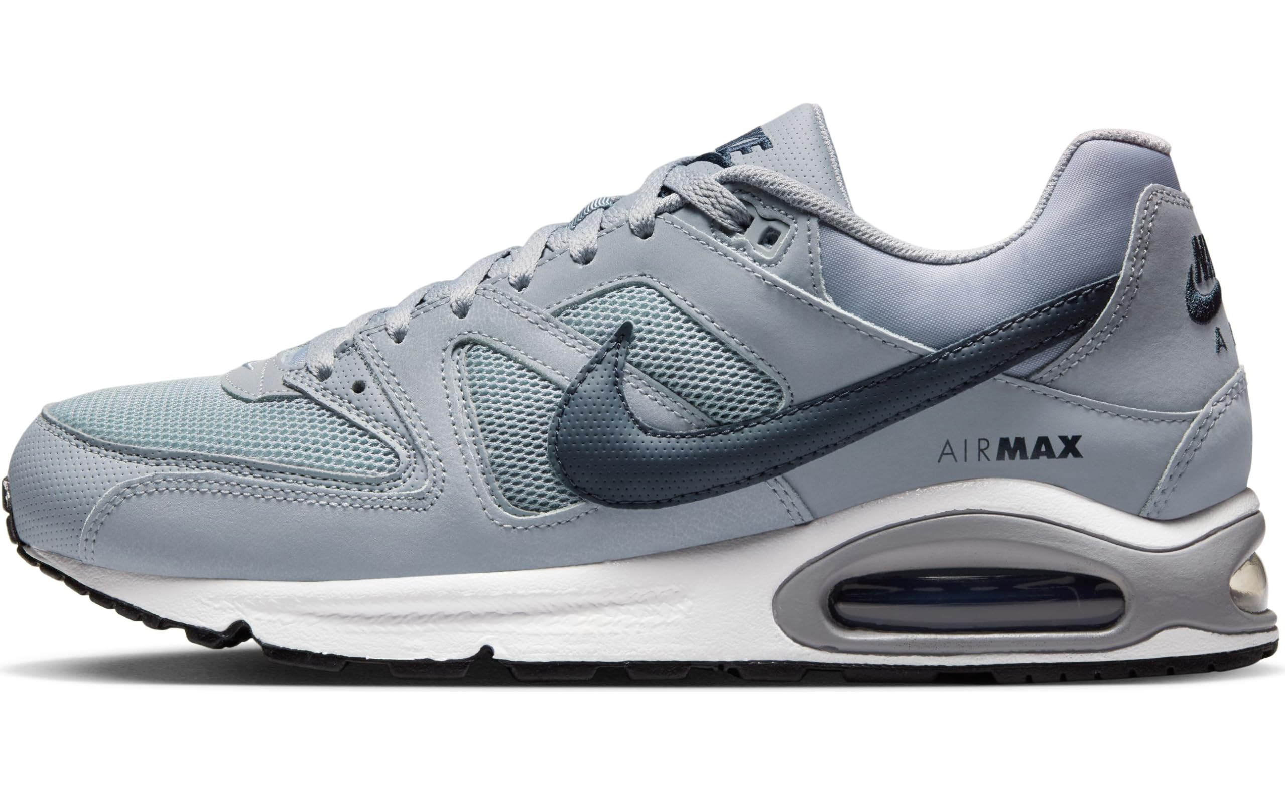 Nike Men's Low-Top Trainers - Grey Stealth Dark Obsidian White Black - Size 41 | Lightweight Running Shoes for Gym, Workout & Casual Wear
