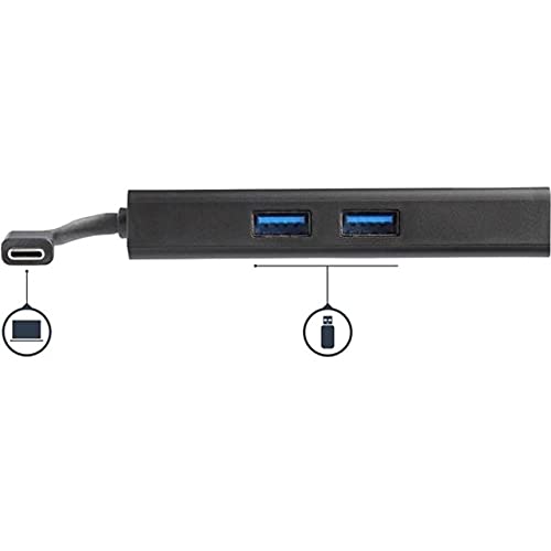 StarTech.com DKT30CHPD USB C Multiport Adapter with Power Delivery (PD) - 4K HDMI, Gigabit Ethernet, USB 3.0 Hub - Black - Perfect for MacBook Pro, Dell XPS & Home Office Setup