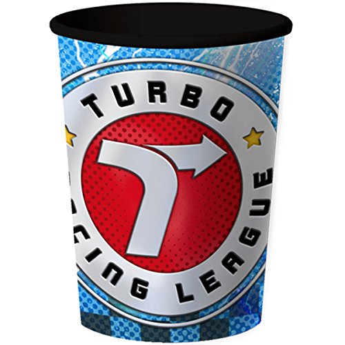 Turbo the Movie Birthday Party Supplies Bundle - 12 Reusable Plastic Cups for Kids' Themed Parties & Movie Nights