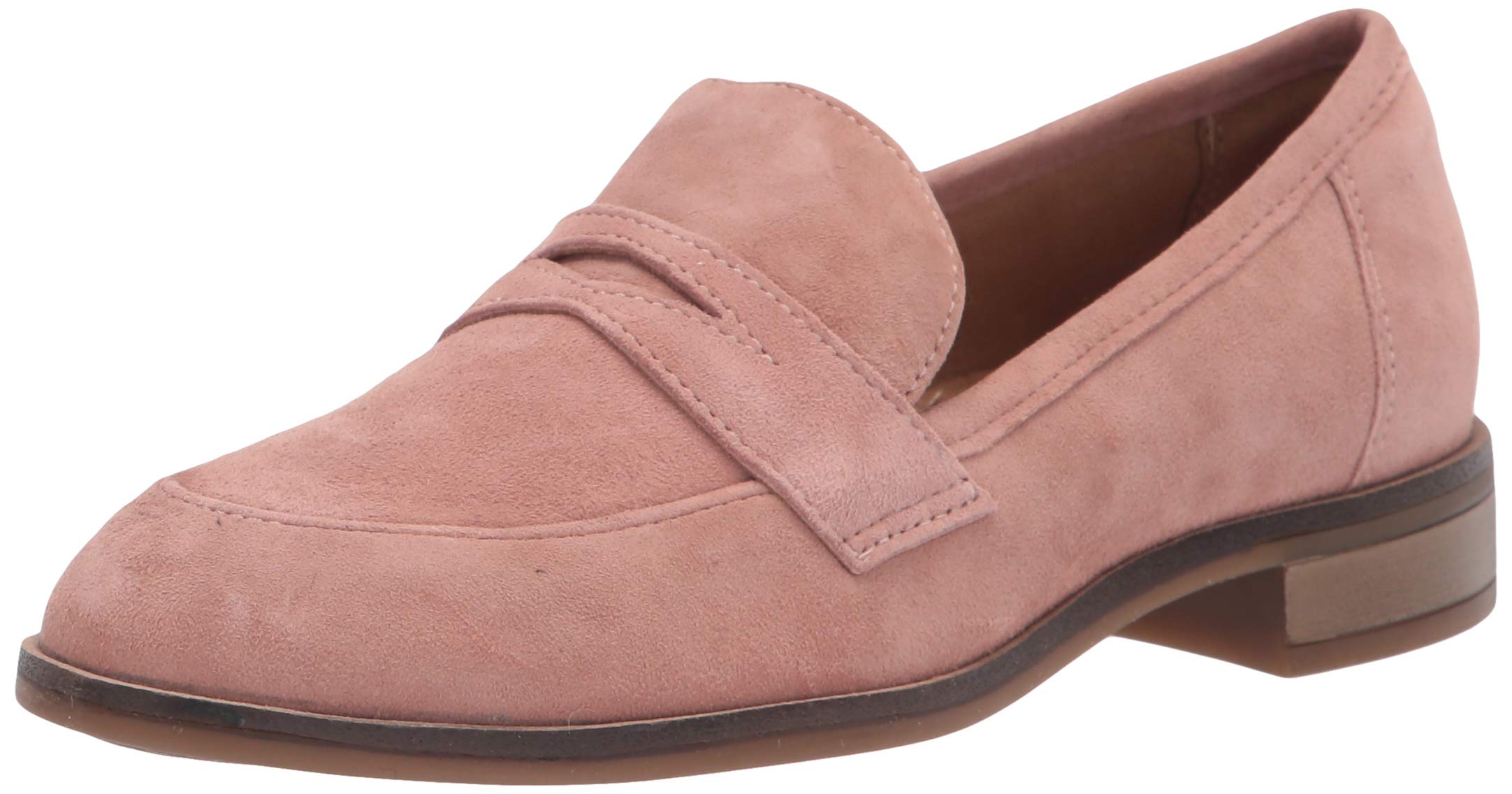 Clarks Women's Trish Rose Slip-On Loafers - Comfortable Casual Shoes for Work, Office & Everyday Wear