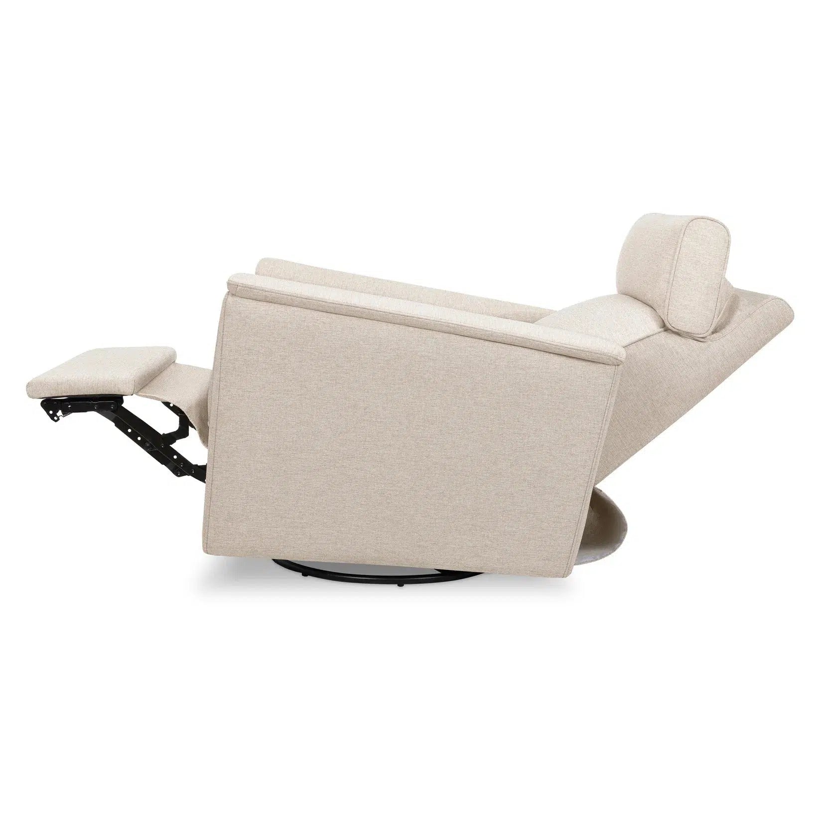 Monogram by Namesake Willa Power Recliner with Adjustable Headrest - Performance Beach Eco Weave Fabric - Modern Living Room Furniture for Relaxation & Entertainment