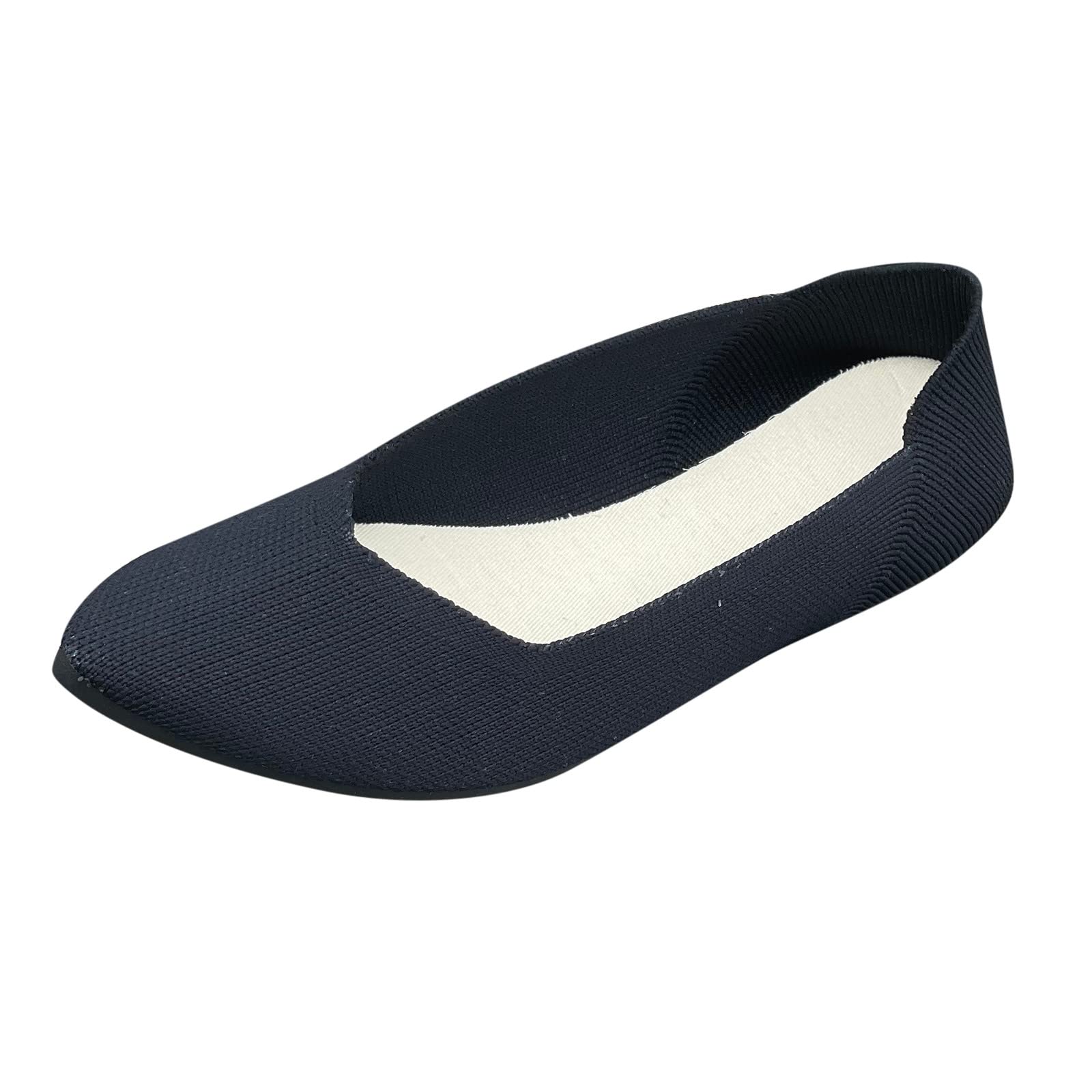 Women's Slip-On Walking Shoes with Arch Support - Breathable Comfort Sneakers for Business Casual & Dress Wear - Perfect for Office, Travel & Daily Walking
