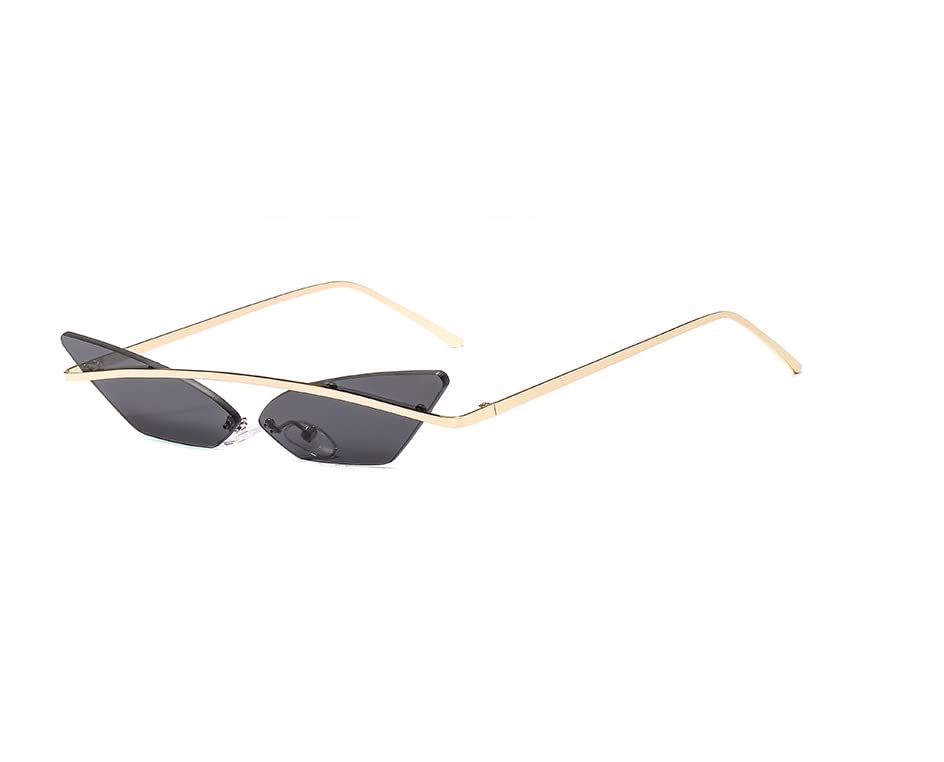 Steampunk Rimless Sunglasses for Women & Men - Retro Vintage UV400 Protection Eyewear - Perfect for Outdoor Activities, Fashion Accessories, and Costume Parties