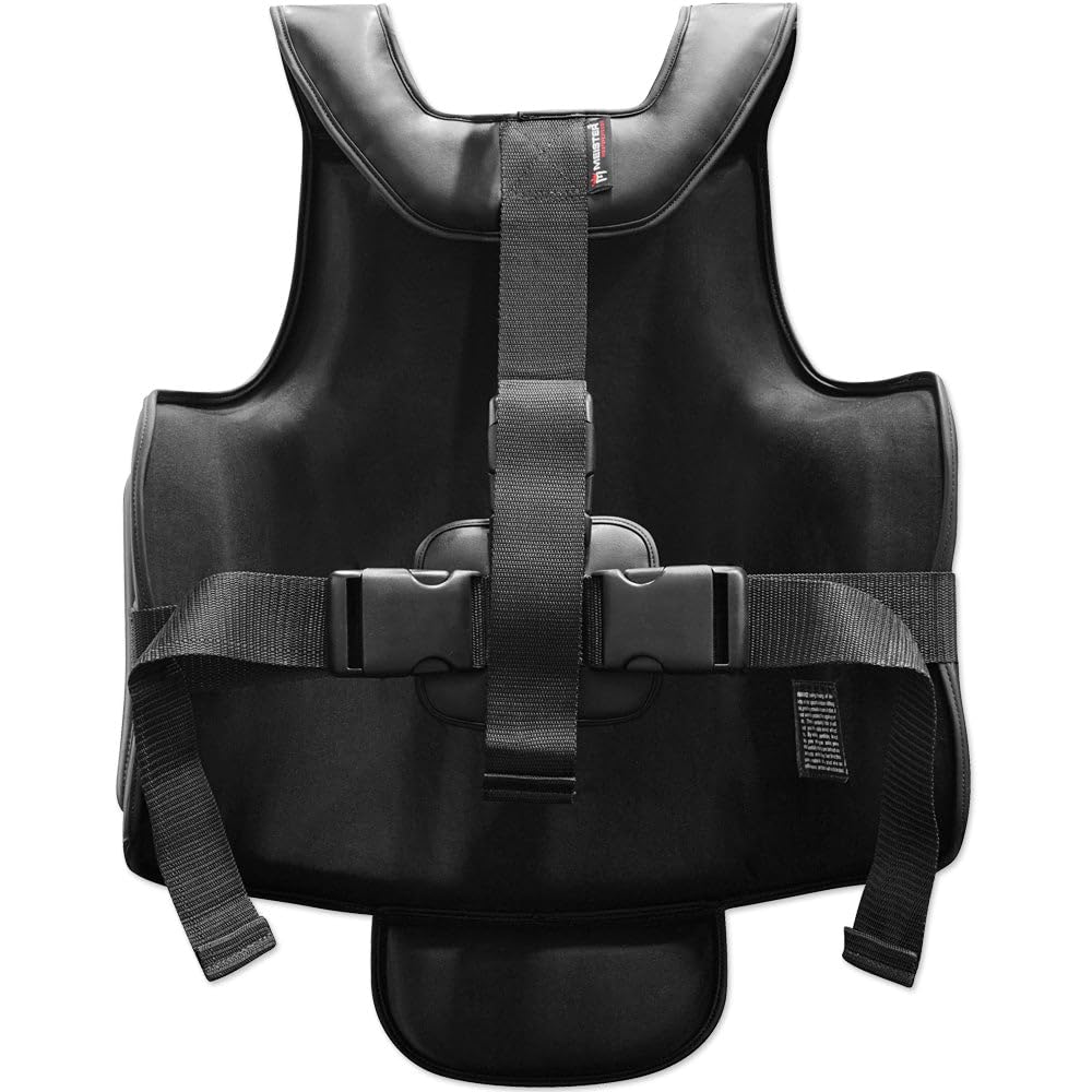 Meister Body Armor - Premium MMA & Boxing Chest Guard with Groin Protector | Protective Gear for Combat Sports Training & Sparring