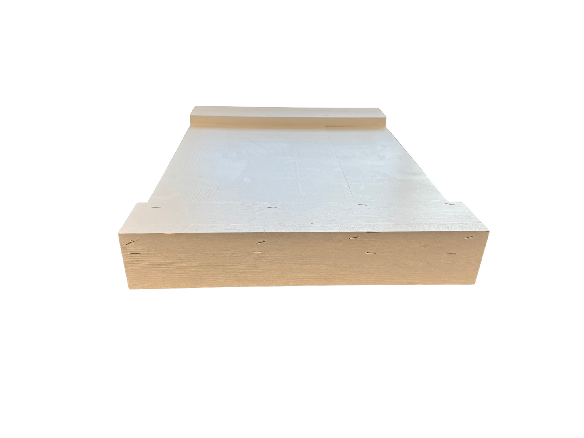 10 Frame Premium White Pine Migratory Beehive Lid with Patty Spacer Rim/Shim - Painted Wooden Beekeeping Equipment for Honey Production & Pollination