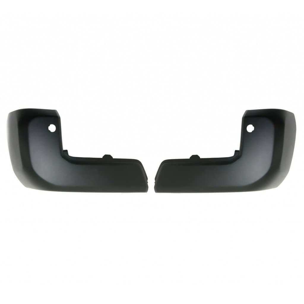 2016-2023 Toyota Tacoma Rear Bumper End Caps Pair - Driver & Passenger Side w/Parking Assist | CAPA Certified | Paint to Match | Replacement for TO1104138 & 5215604900 | Perfect for Off-Roading, Daily Driving & Truck Customization