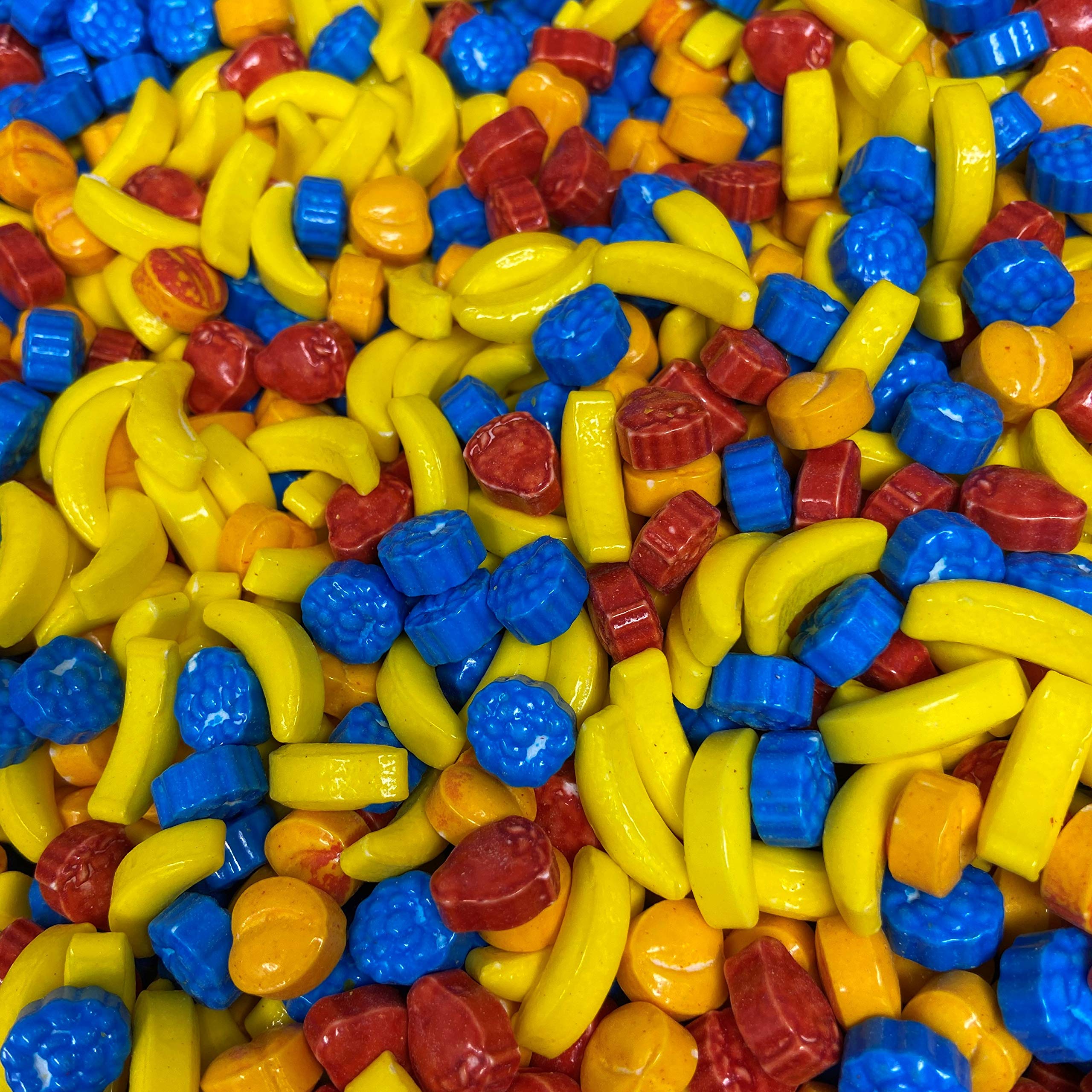 Rascals Hard Fruit Shaped Candy - 1 Pound Bulk Bag | Assorted Fruit Flavors for Parties, Halloween Treats & Candy Buffets