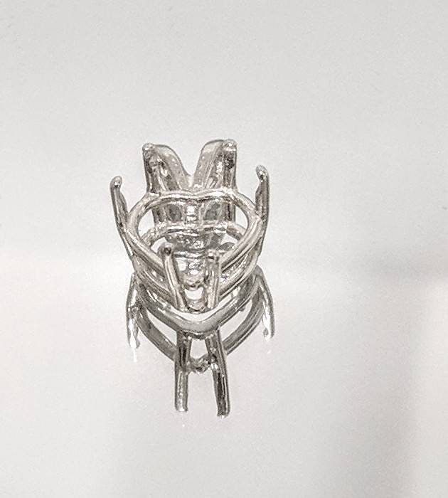 Solid Sterling Silver or 14K Gold Heart Pendant - 16mm Handmade in USA (Perfect for Valentine's Day Gifts & Anniversary Jewelry)