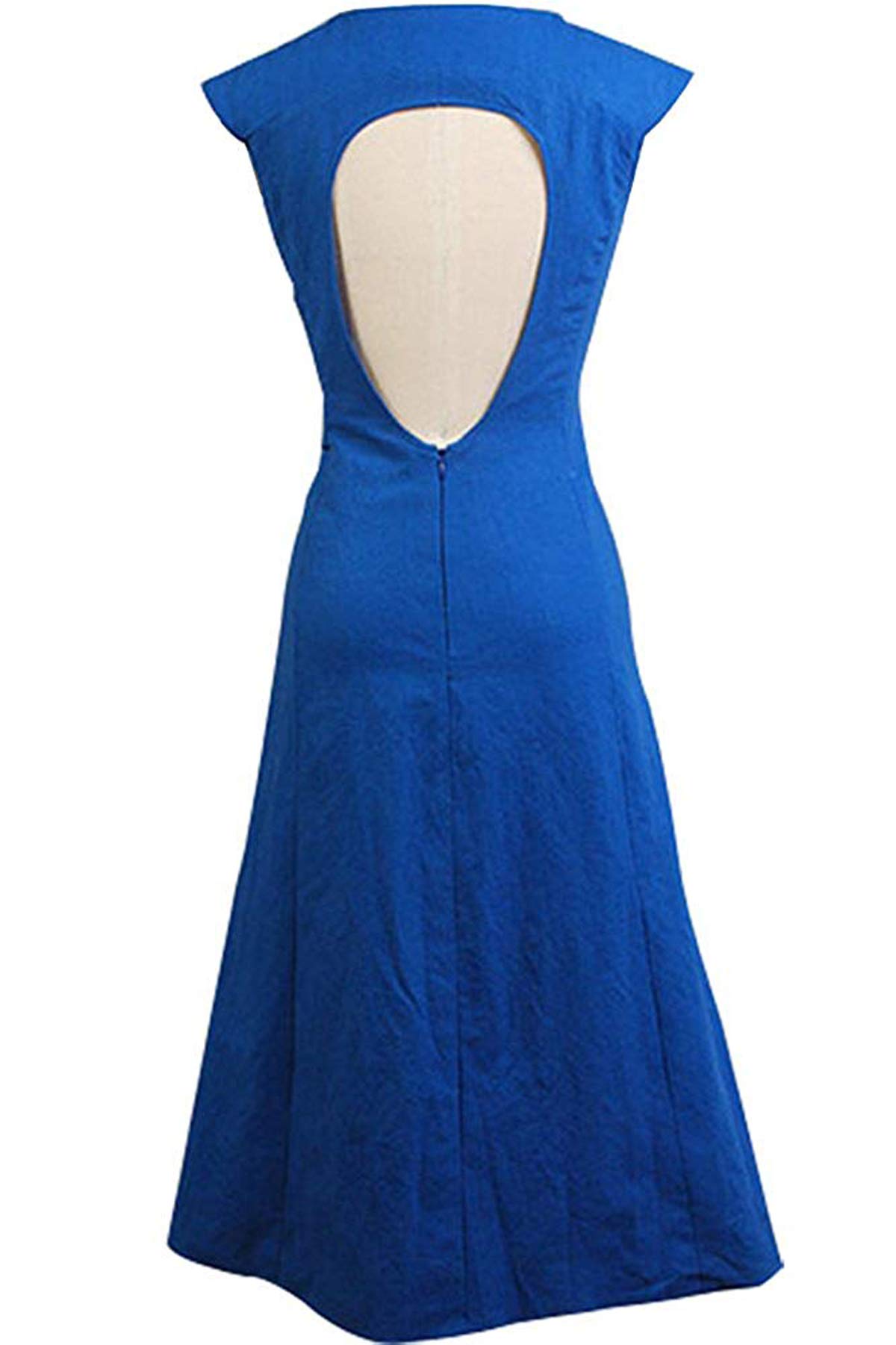 Women's Blue Dress Outfit - Elegant Halloween Party Cosplay Costume | Perfect for Costume Parties, Cosplay Events & Themed Gatherings