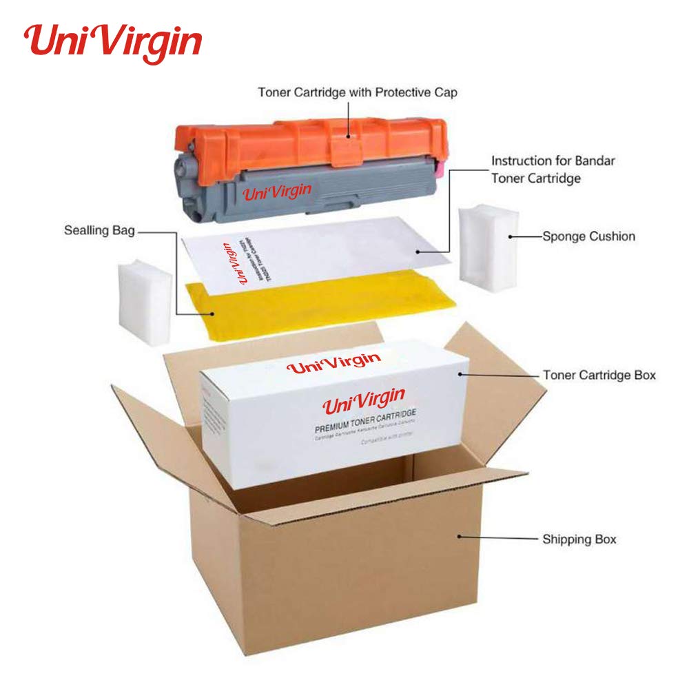 Compatible Dell B2360 Toner Cartridge - High Yield 8,500 Pages - For B2360dn/B3460dn Printers - Office & Home Use
