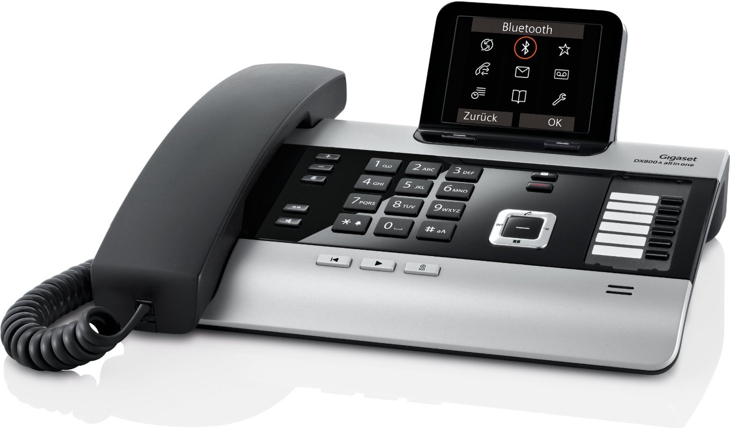 S30853-H3100-R301 Hybrid Desktop Phone with HD Voice & Caller ID - Ideal for Home Office, Small Business, and Conference Room Communication