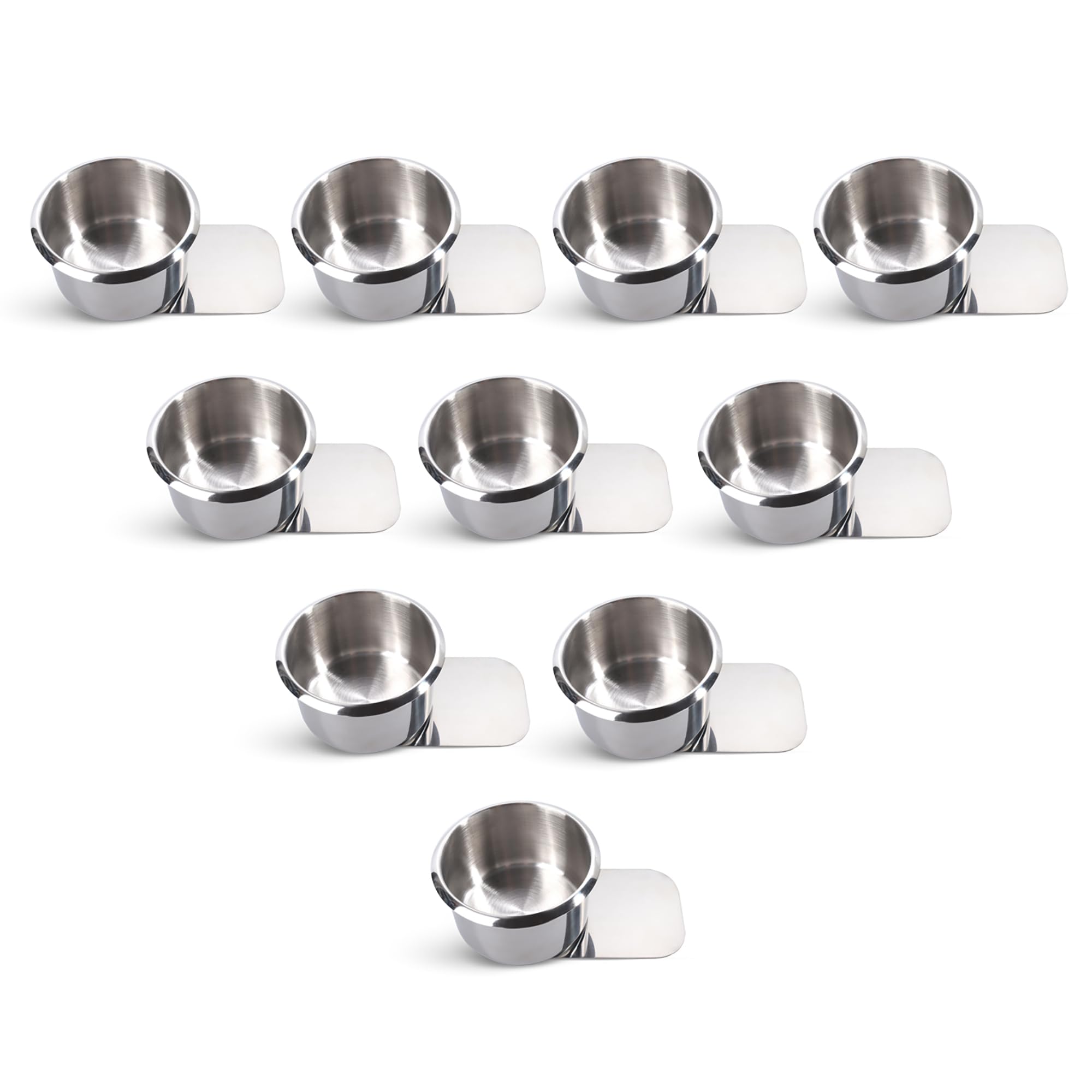 Premium Stainless Steel Cup Holder - Universal Drop-in Design for Casino Poker Tables, Office Desks, Boats, RVs & Trucks | Secure Slide-Under Mount | Perfect for Gaming Nights, Road Trips & Outdoor Adventures