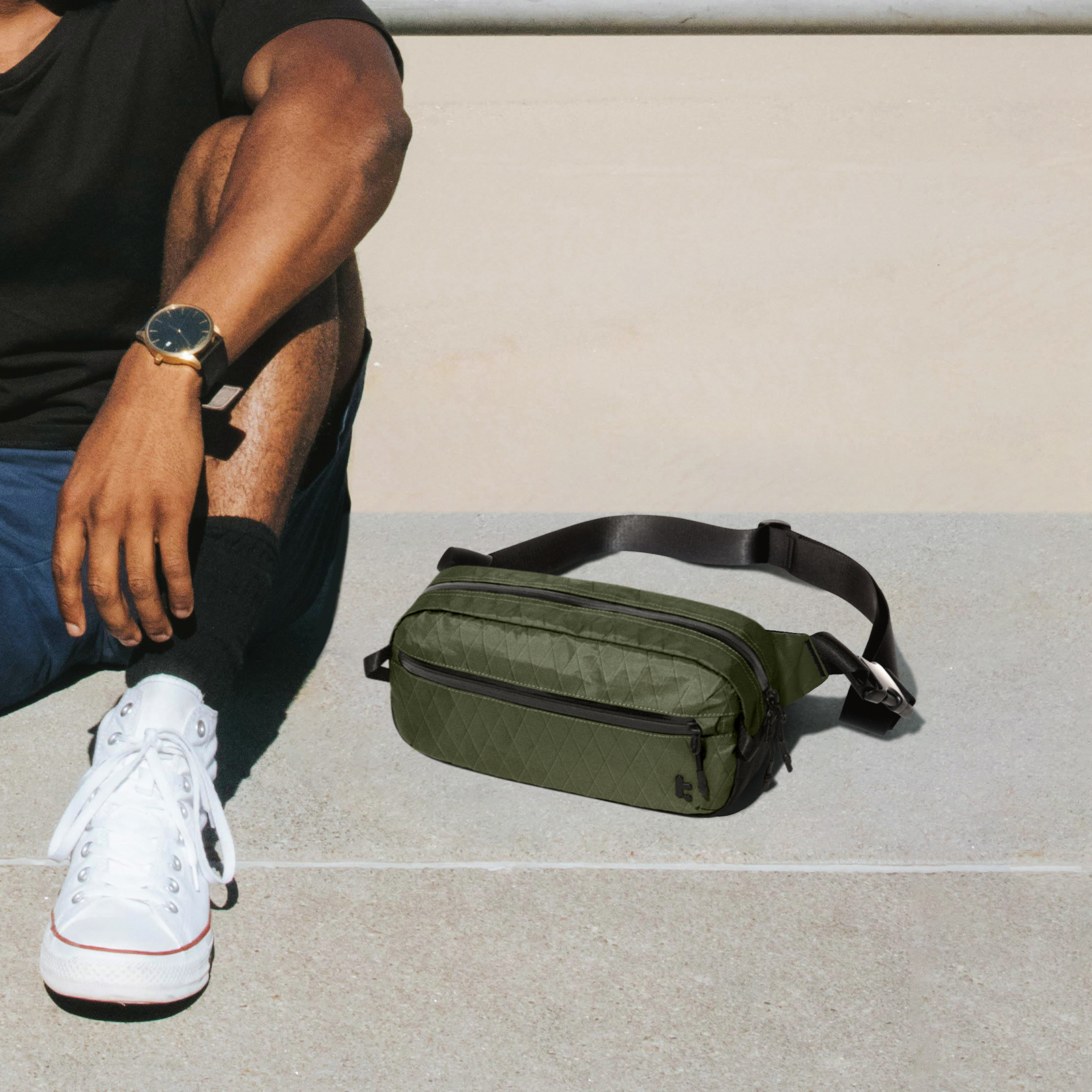 Aviator T35 X-Pac Chest Bag - Durable Crossbody Sling Pack for Outdoor Adventures, Travel & Hiking - Water-Resistant & Lightweight