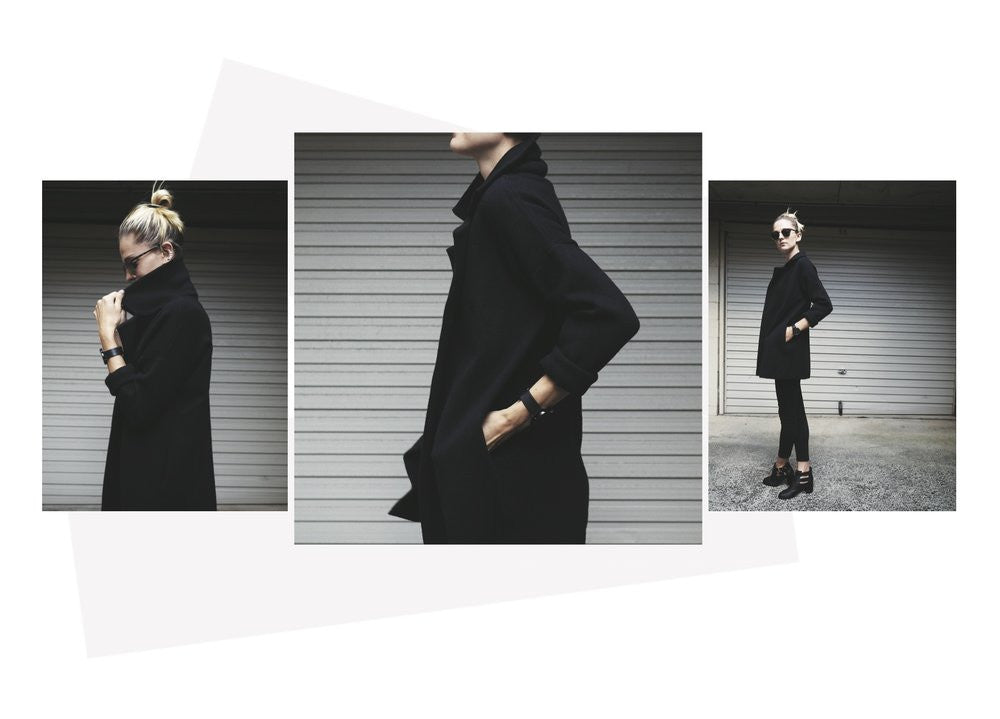 ZUZU Women's Coatigan - Soft Long Cardigan Sweater Wrap with Pockets, Black | Perfect for Fall & Winter Layering, Office Wear & Casual Outfits