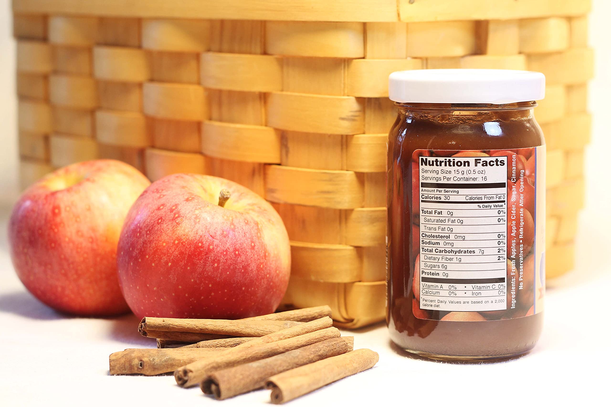 Kauffman's Fruit Farm Homemade Apple Butter Spread - Original Flavor, 8.5 Oz (Pack of 12) | Perfect for Toast, Pancakes, Yogurt & Gift Baskets