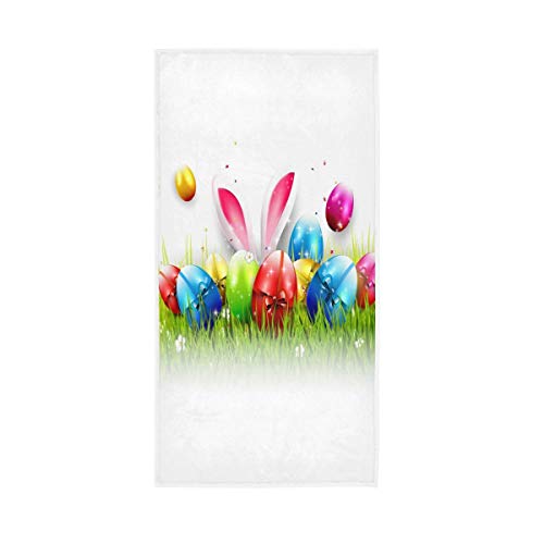 Colorful Eggs and Bunny