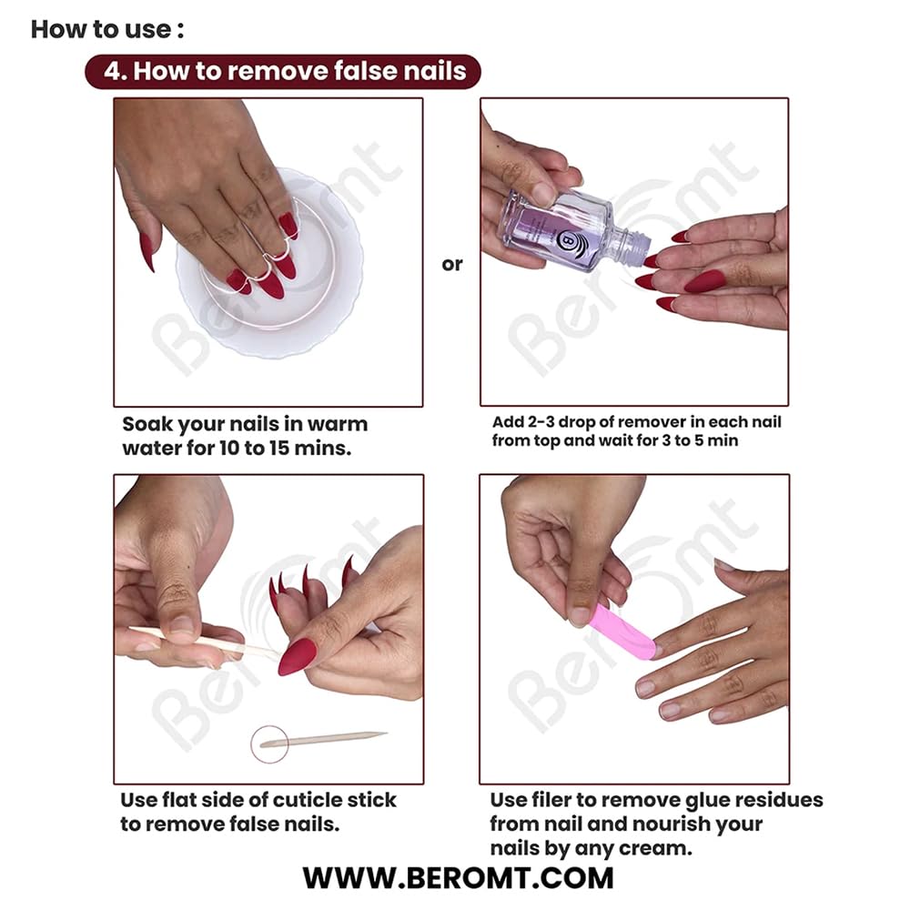 12 Pcs Printed False Nails Kit for Women - Cute Multicolor Artificial Nails with Nail Glue & Stickers | Perfect for Parties, Weddings, and Everyday Nail Art Designs (BFN531CN)