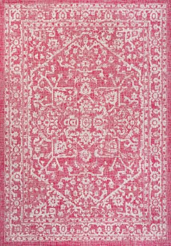 Fuchsia/Light Gray