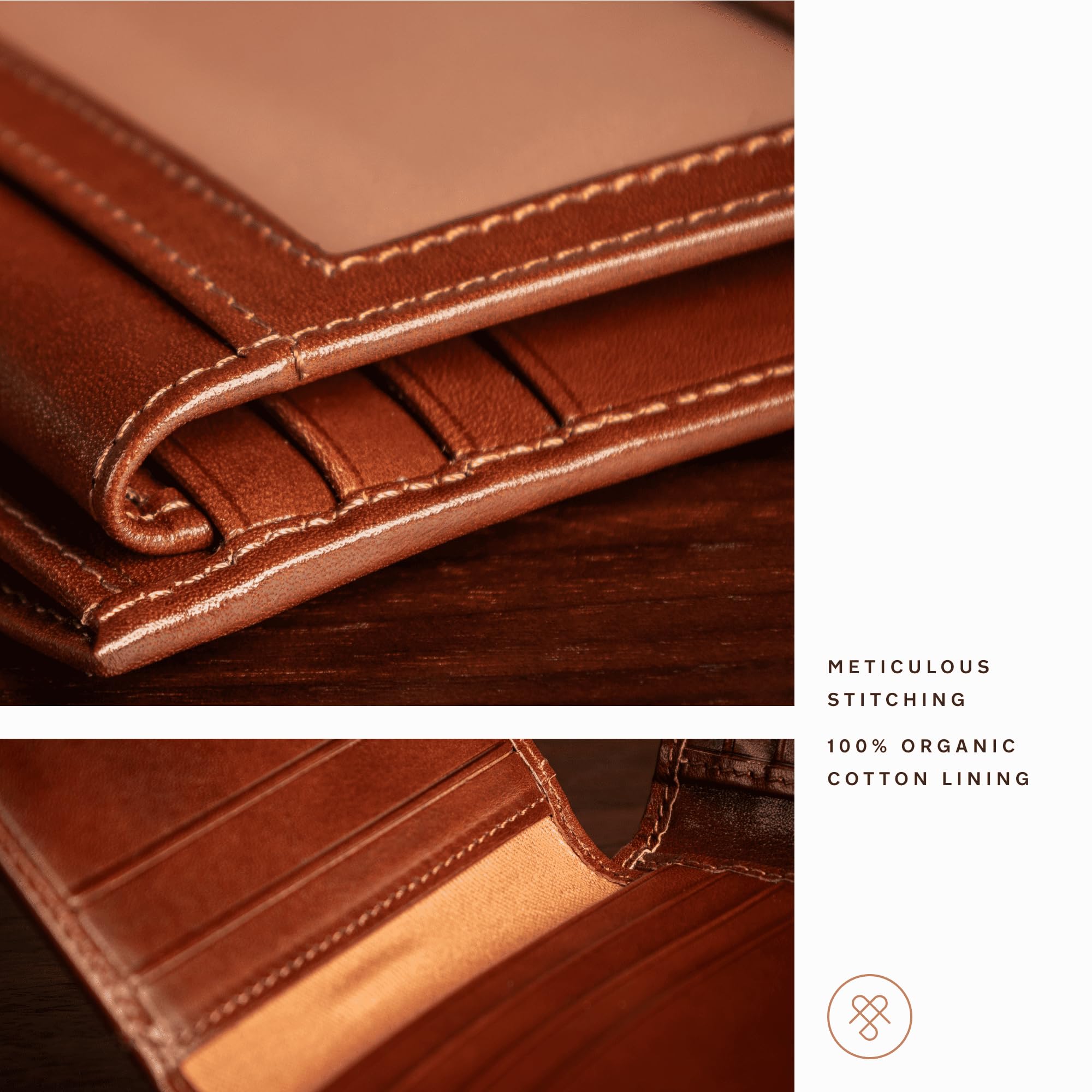 Maxwell Scott Genuine Leather Bags - The Asti Chestnut Tan Crossbody Bag for Women | Premium Italian Leather Handbag for Work, Travel & Everyday Use