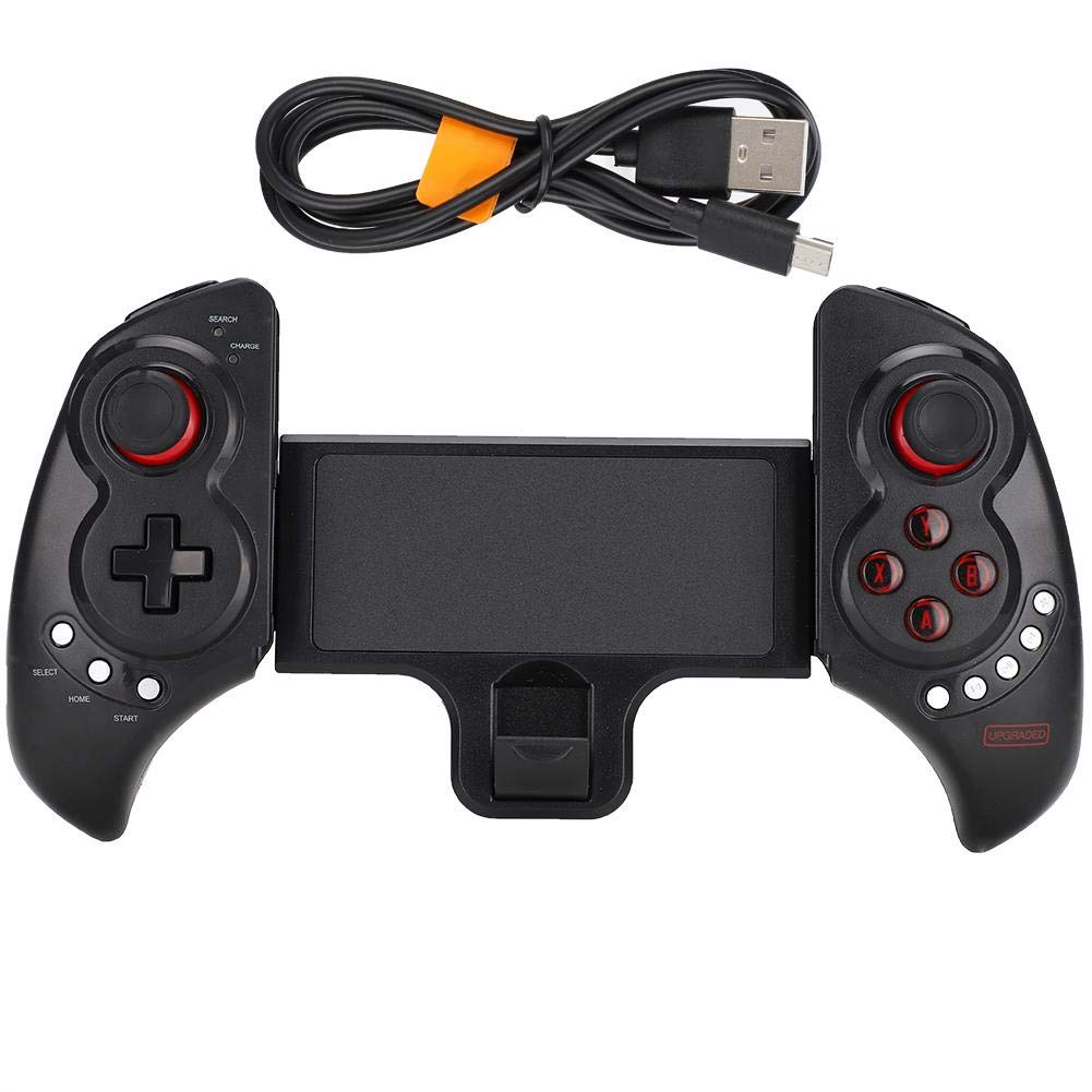 Wireless Bluetooth Game Controller - Telescopic Mobile Phone Gamepad Joystick for Android/iOS, Compatible with Smartphone/Tablet/PC - Perfect for Gaming on the Go, Travel & Home Entertainment