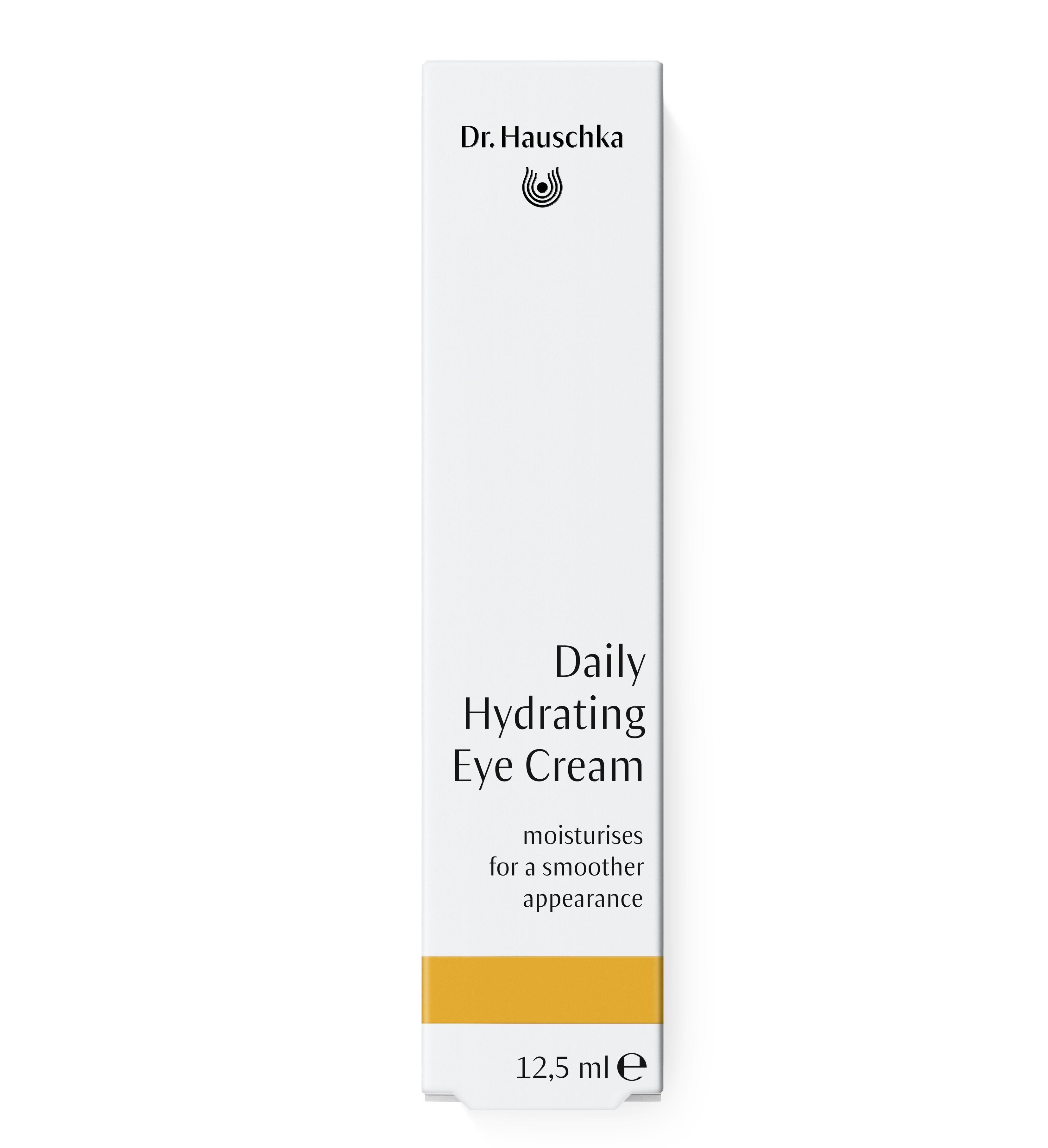 Dr. Hauschka Daily Hydrating Eye Cream for Dark Circles & Puffiness - Organic Eye Treatment for Wrinkles & Fine Lines - Perfect for Morning & Night Skincare Routine