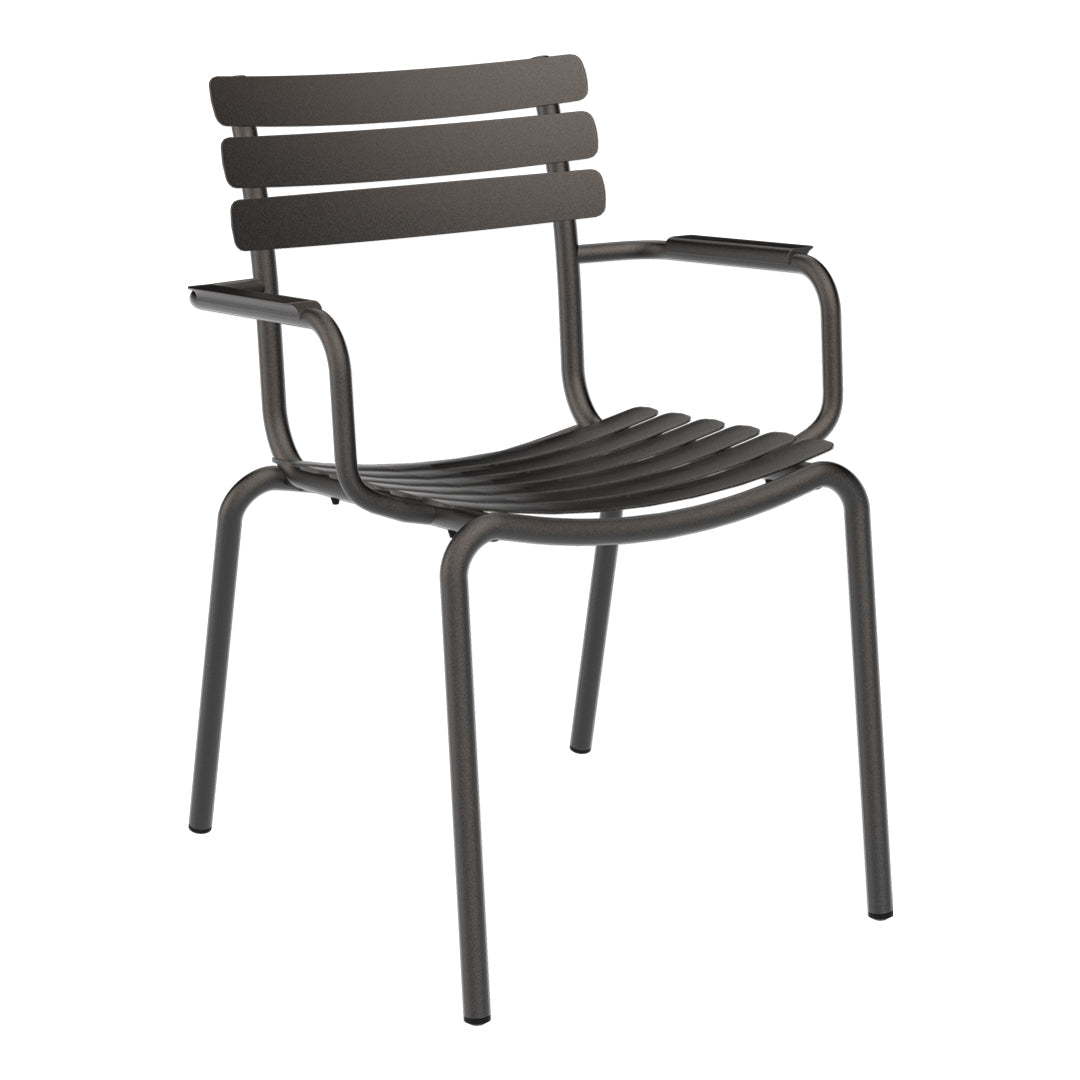 ALUA Outdoor Armchair - Lightweight Folding Patio Chair with Cup Holder, Waterproof & Rust-Resistant - Perfect for Backyard, Poolside, Camping, and Beach Relaxation