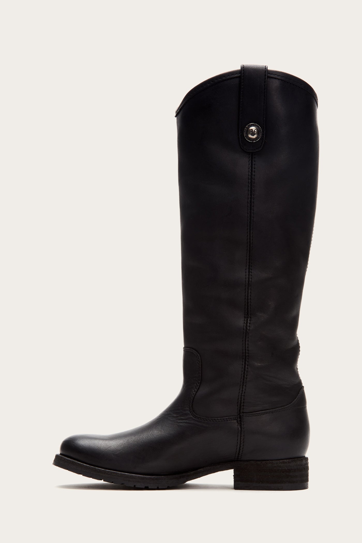 Melissa Button Lug Tall Boots - Vintage & Pre-Loved Women's Fashion Footwear for Casual Outfits & Fall Wardrobe