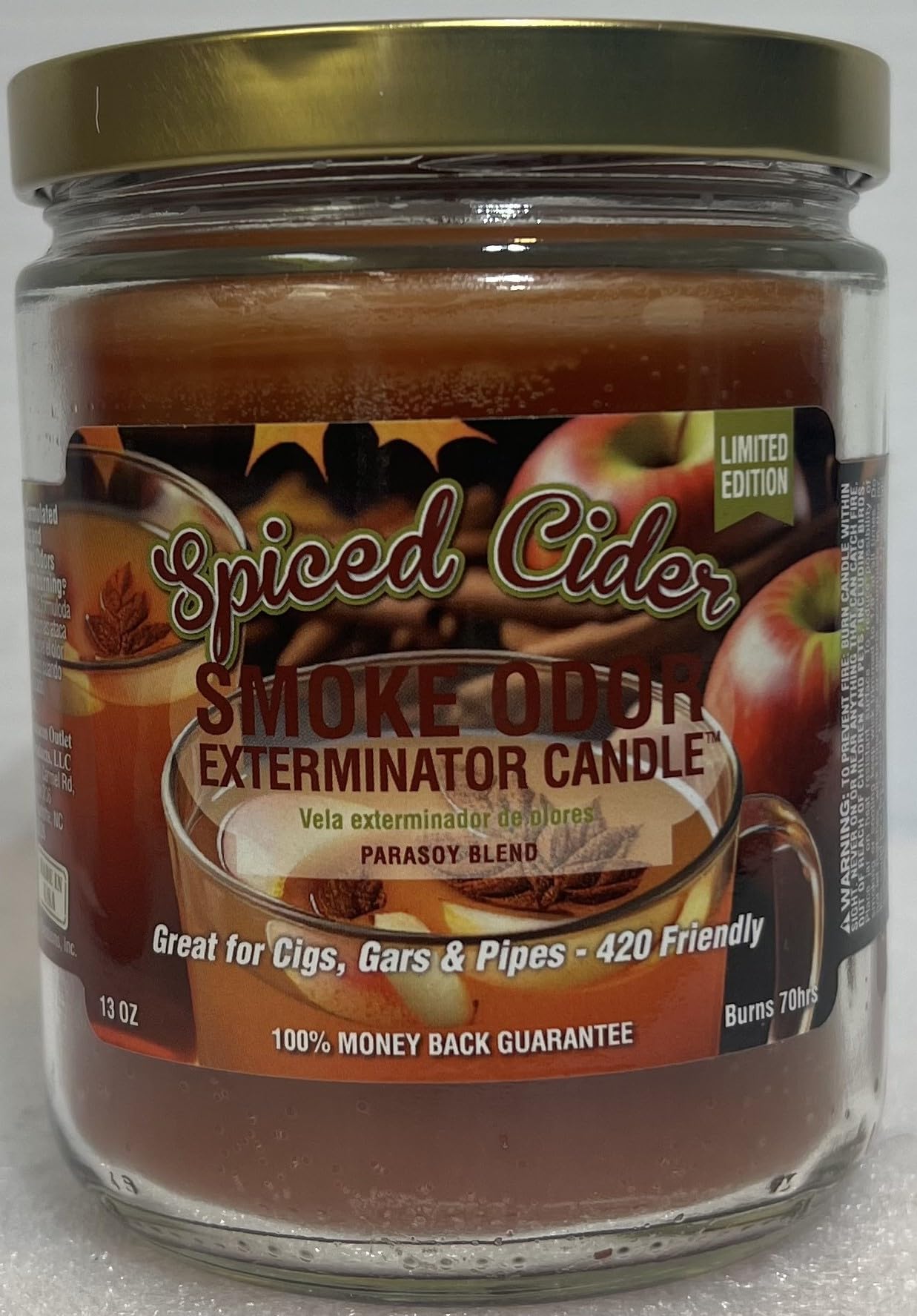 Dragon's Blood Scented Candle Set - 13 oz Smoke Odor Eliminator Jar Candles (8 Varieties: Dragon's Blood, Creamy Vanilla, Sour Apple, Yin Yang, Cabin Nights, Tangie, Havana Nights & Spiced Cider) - Perfect for Home, Office, Yoga Studio & Meditation Space Aromatherapy
