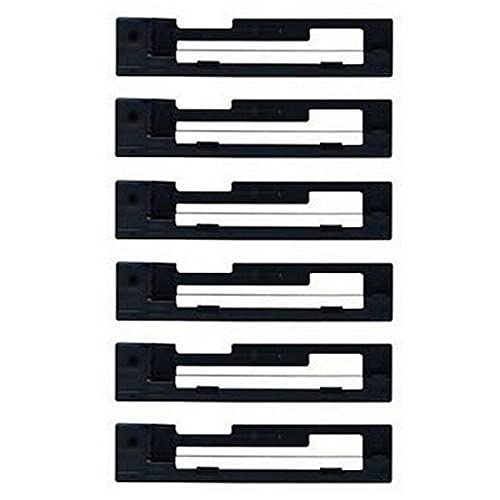 Compatible Replacement Ribbon for General E245P & Citizen IR-91P POS Printers - 6 Pack Purple Ink Cartridges for Retail Receipt Printing