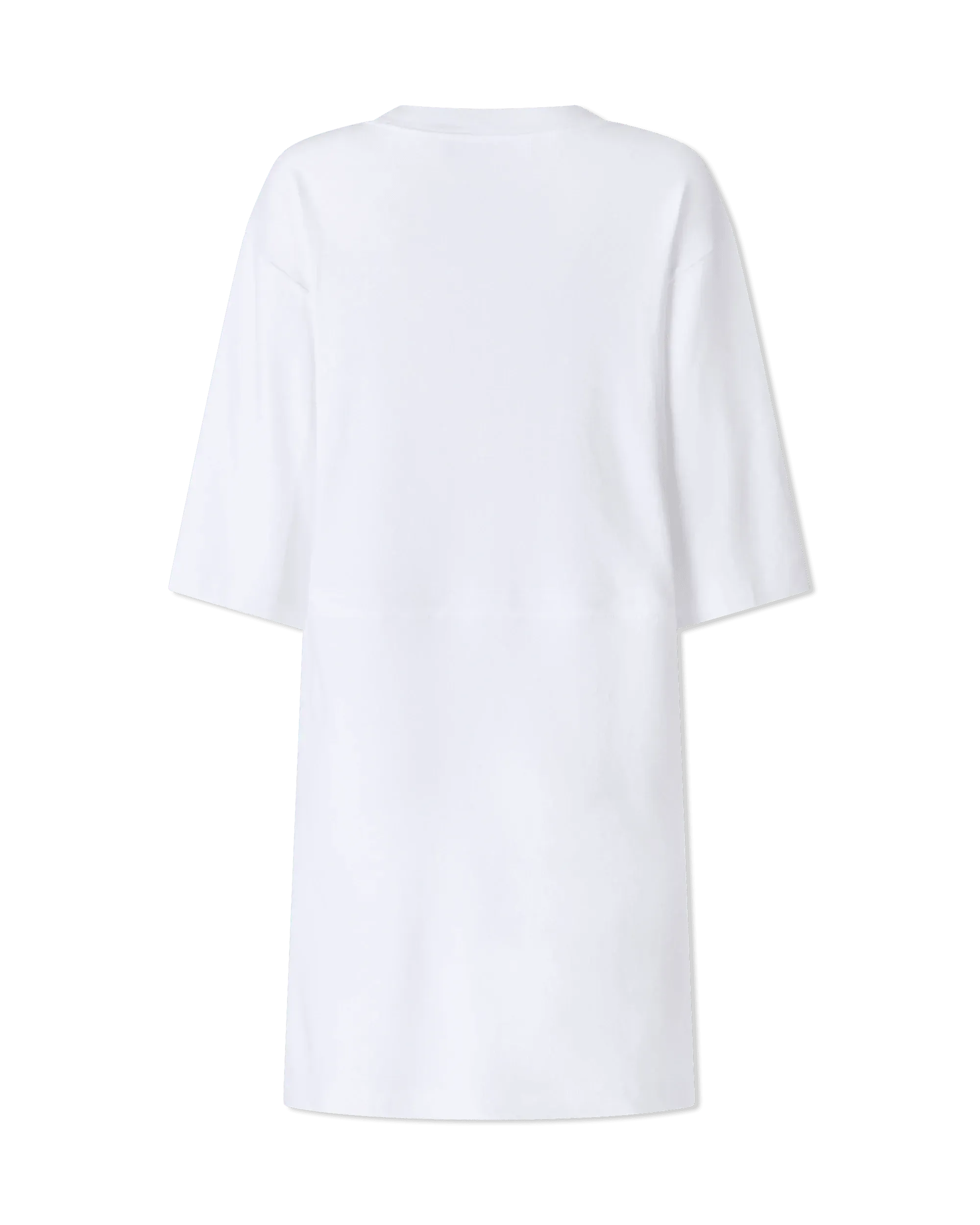 Custom Logo Print T-Shirt Dress for Women - Soft Cotton Casual Wear for Outfits, Work & Everyday Use
