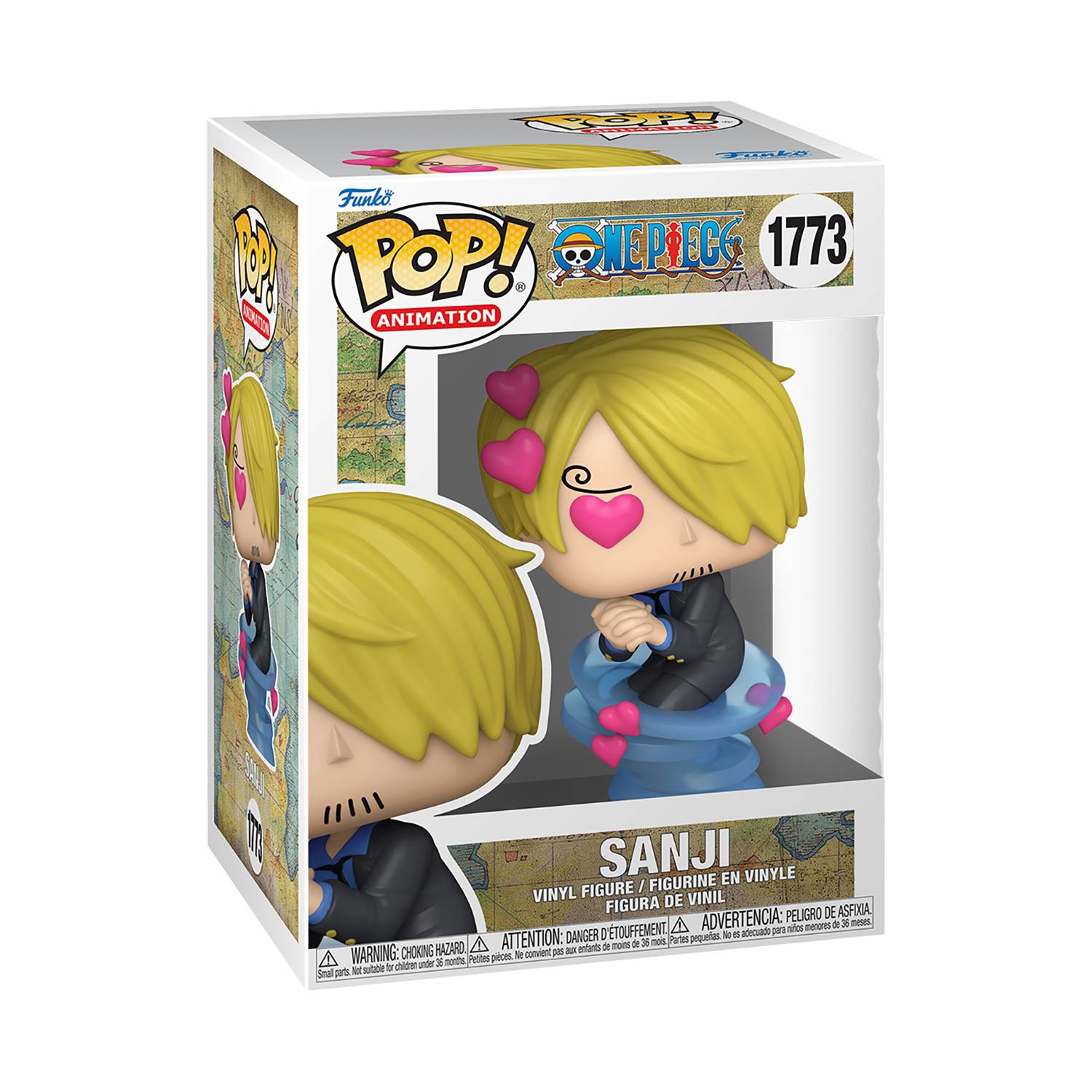 One Piece Sanji in Love Action Figure - Anime Collectible for Fans, Perfect for Display & Gifts | Living Room, Bedroom, Office Decor