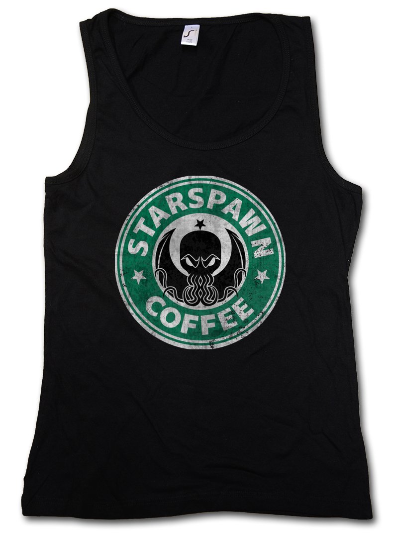 Urban Backwoods Starspawn Coffee Women's Tank Top - Breathable Gym Shirt for Workout & Fitness Training - Perfect for Yoga, Running & Casual Wear