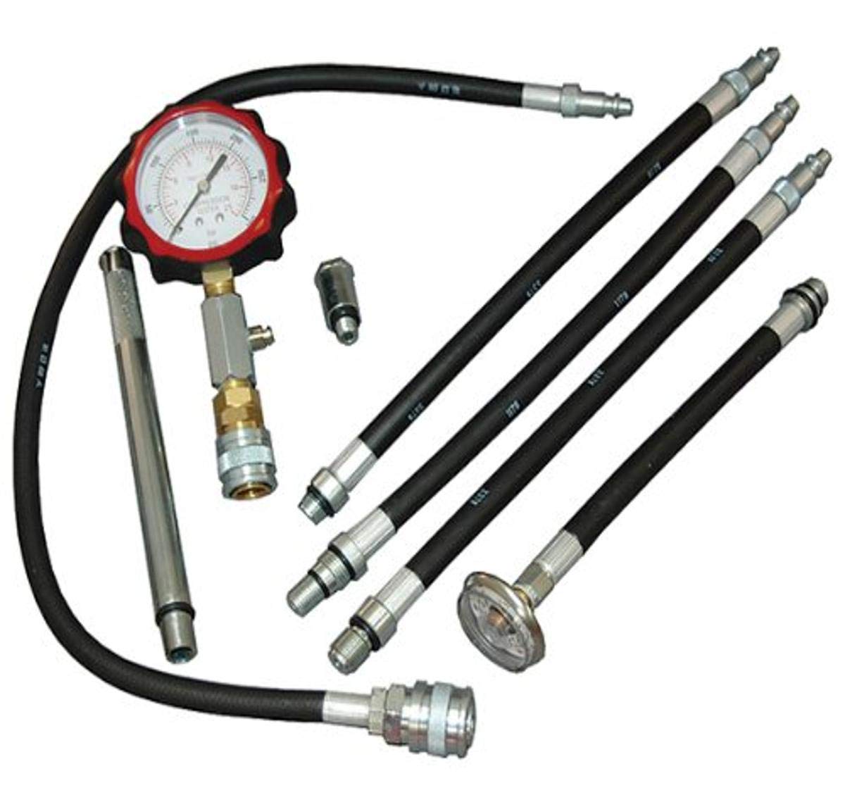ATD Tools 5639 Super Compression Tester Kit - Professional Engine Diagnostic Tool for Cars, Trucks & Motorcycles | Perfect for Mechanics & DIY Auto Repair Shops