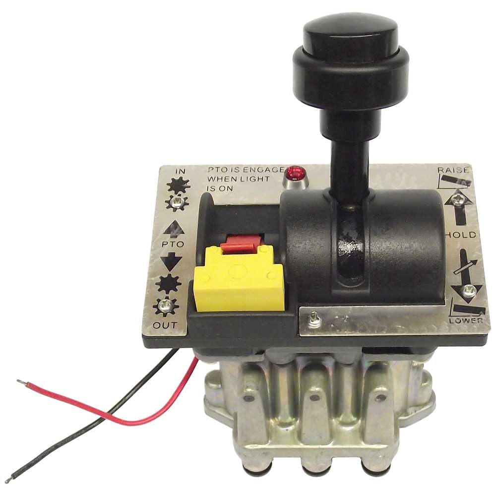 Buyers K90D Replacement PTO/Hoist Air Control Valve with Spring Return to Neutral - Compatible with Hydraulic Systems, Heavy Equipment & Tractor Applications