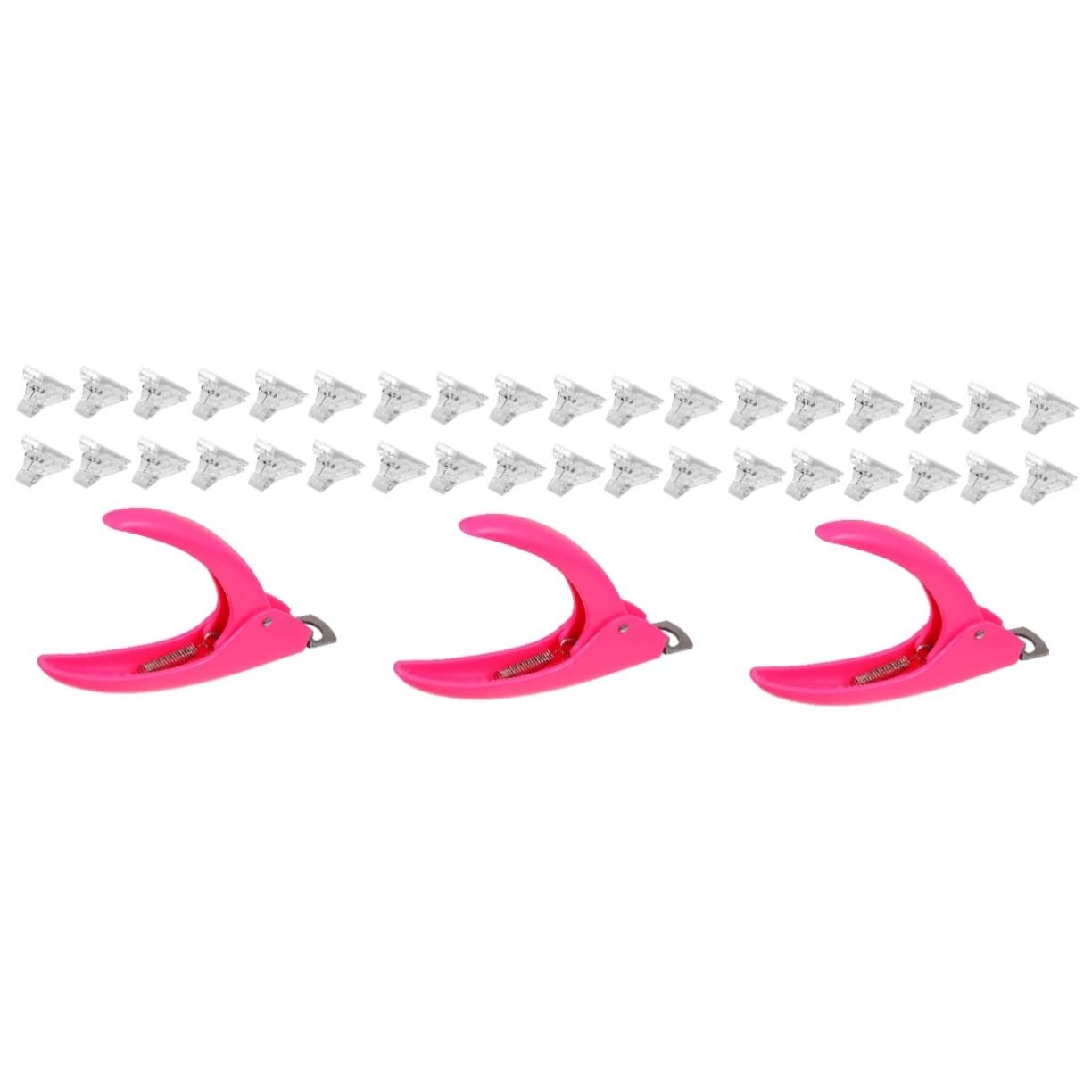 FOMIYES 13-Piece Nail Clipper Set - Transparent Nail Trimmer, False Nail Clips & Manicure Tools for Gel Nails | Perfect for Home Manicures, Nail Art & Salon Professionals