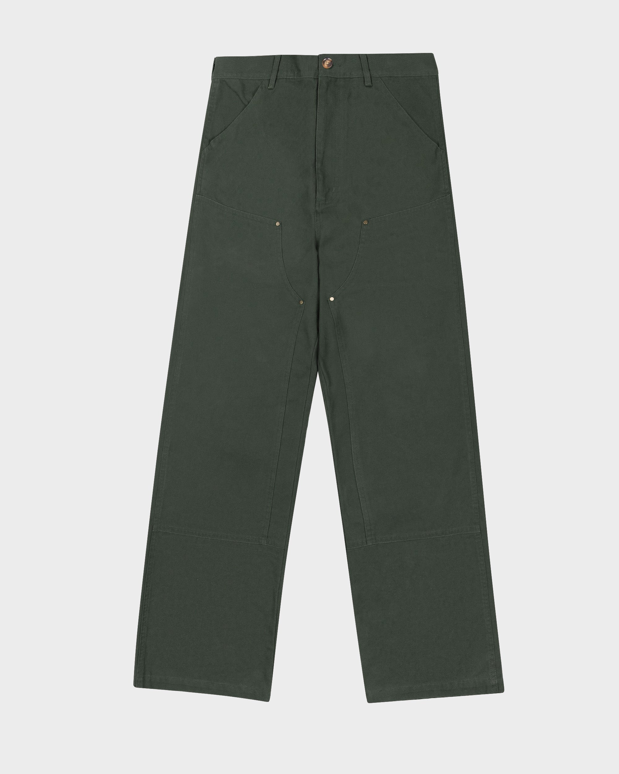 East Ham Carpenter Pants for Men - Durable Work Pants in Green | Comfortable & Functional Workwear for Construction, Carpentry & Outdoor Activities