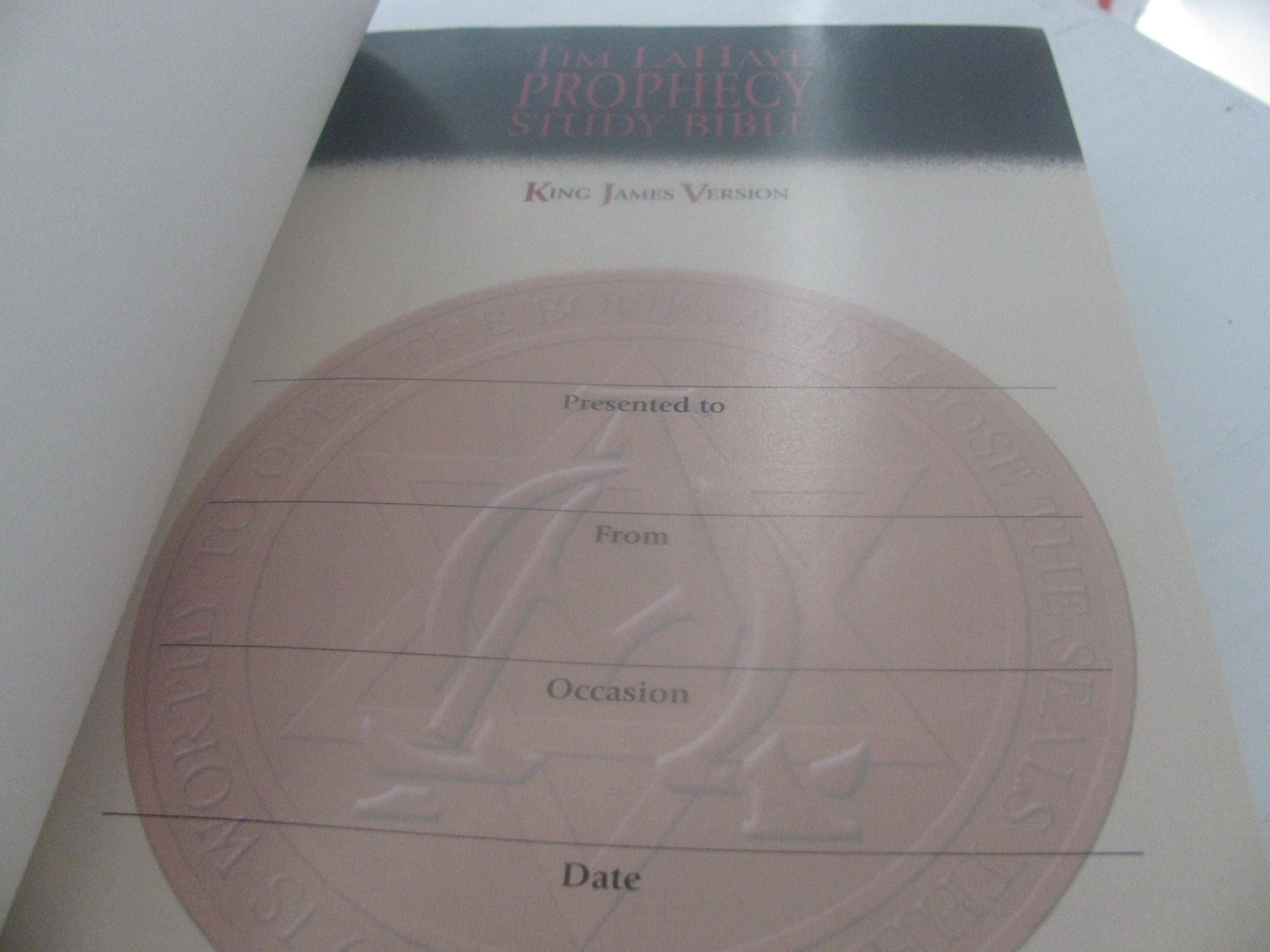 Prophecy Study Bible KJV - King James Version Bible with Prophecy Commentary & Study Notes - Perfect for Bible Study, Sermon Preparation & Spiritual Growth