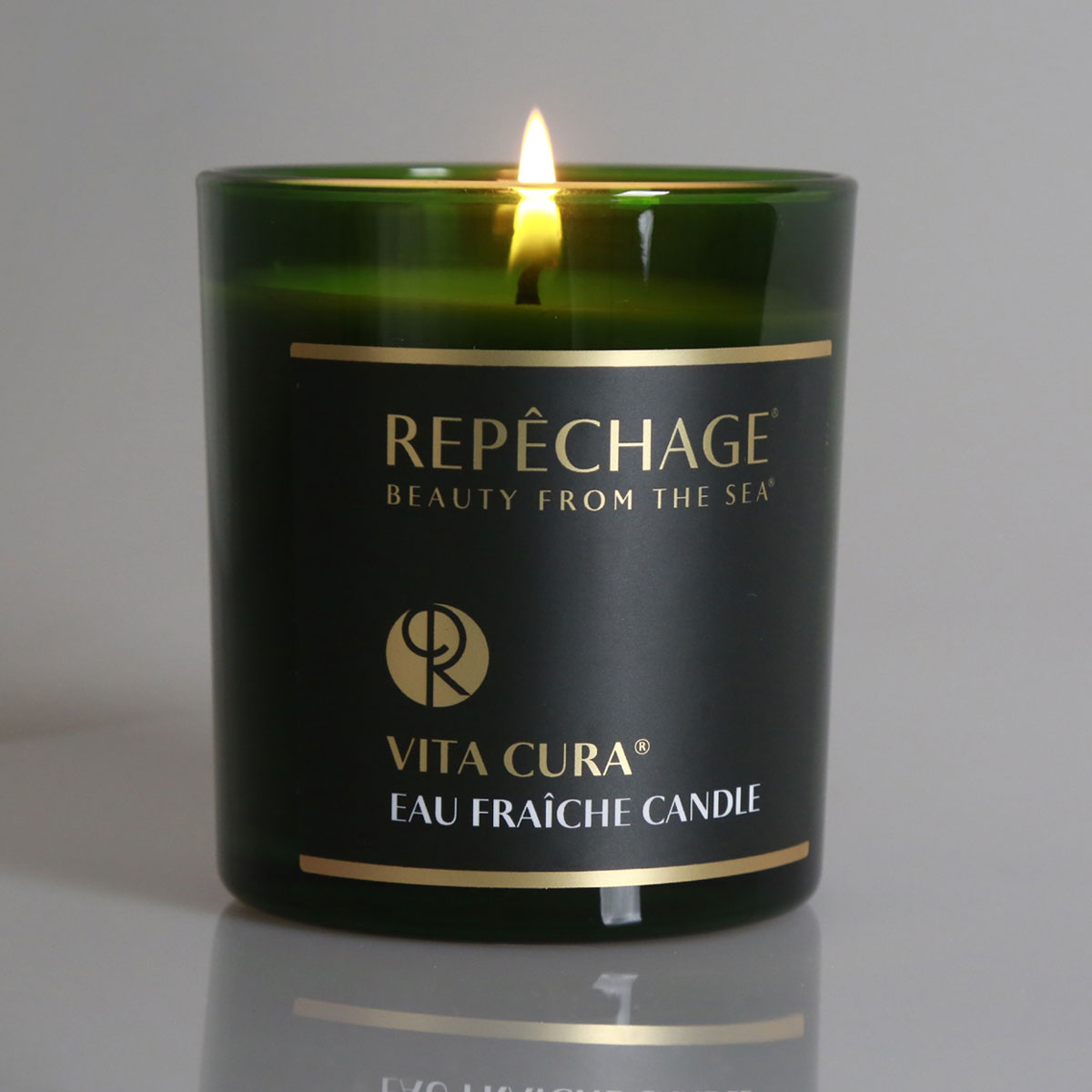 Vita Cura® Fresh Scented Soy Wax Candle - Aromatherapy Home Decor for Relaxation, Meditation & Romantic Ambiance | Perfect for Bedroom, Bathroom & Living Room