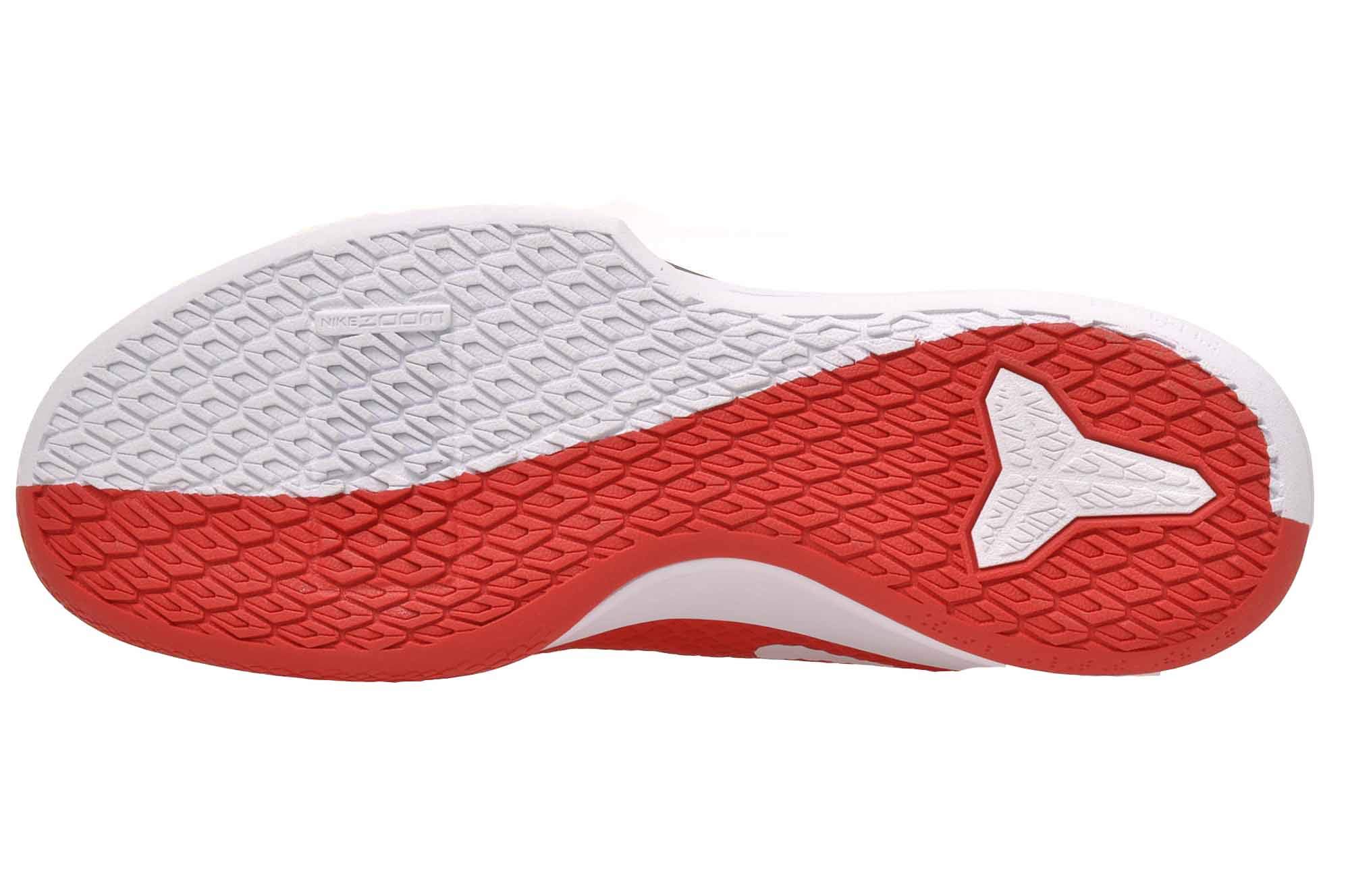 Nike Kobe Mamba Focus Basketball Shoes for Men - Red/White High-Performance Court Sneakers for Basketball Training and Games