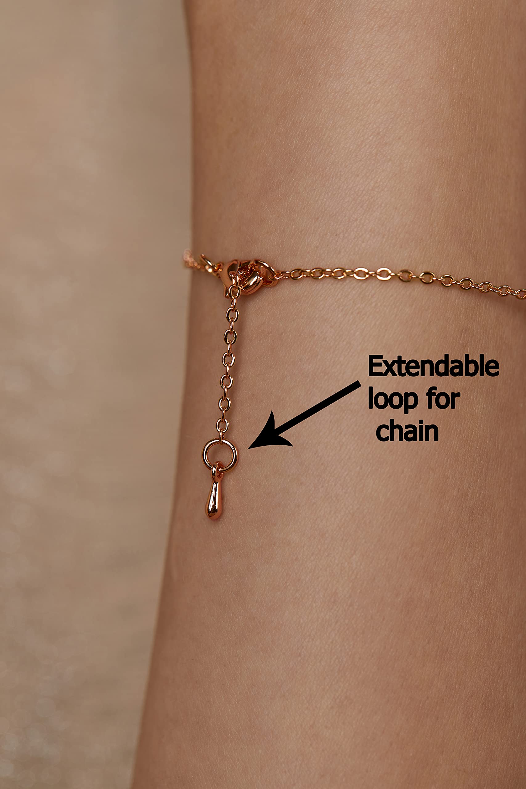 MINUTIAE Infinity Crystal Adjustable Bracelet for Women & Girls - Cubic Zirconia Diamond Jewelry Gift for Anniversary, Birthday & Special Occasions
