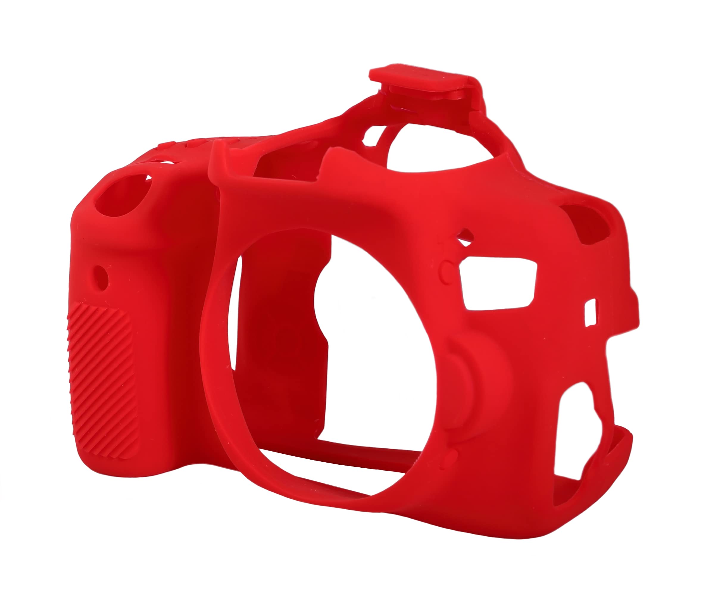 EasyCover EA-ECC750DR Protective Case for Canon EOS 750D/T6i DSLR Camera (Red) - Durable Shockproof Cover for Travel & Outdoor Photography