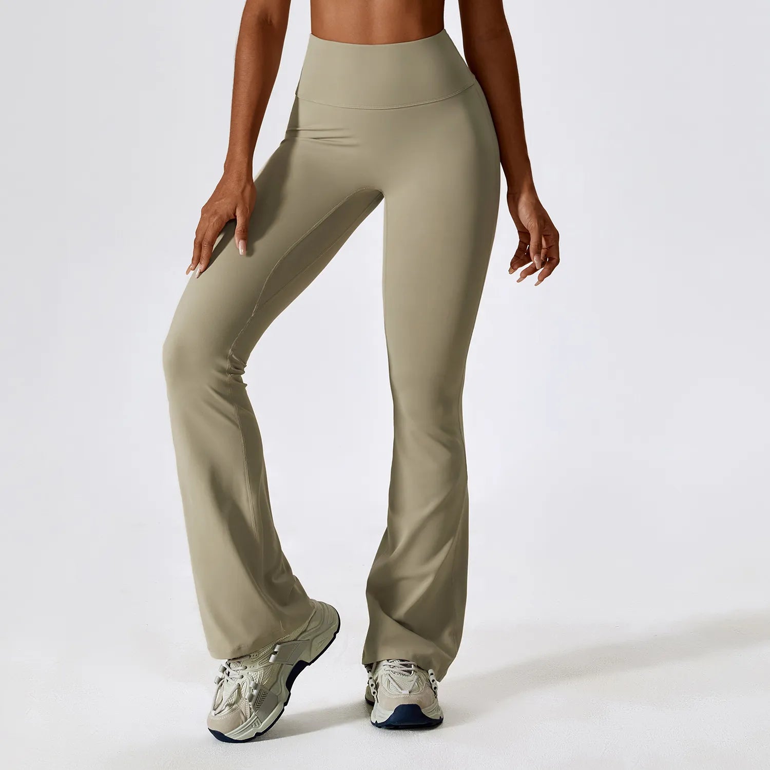 Flare Leggings for Women - High Waist Wide Leg Yoga Pants with Flared Design | Gym, Fitness, Dance & Workout | Perfect for Yoga, Latin Dance, Running & Casual Wear