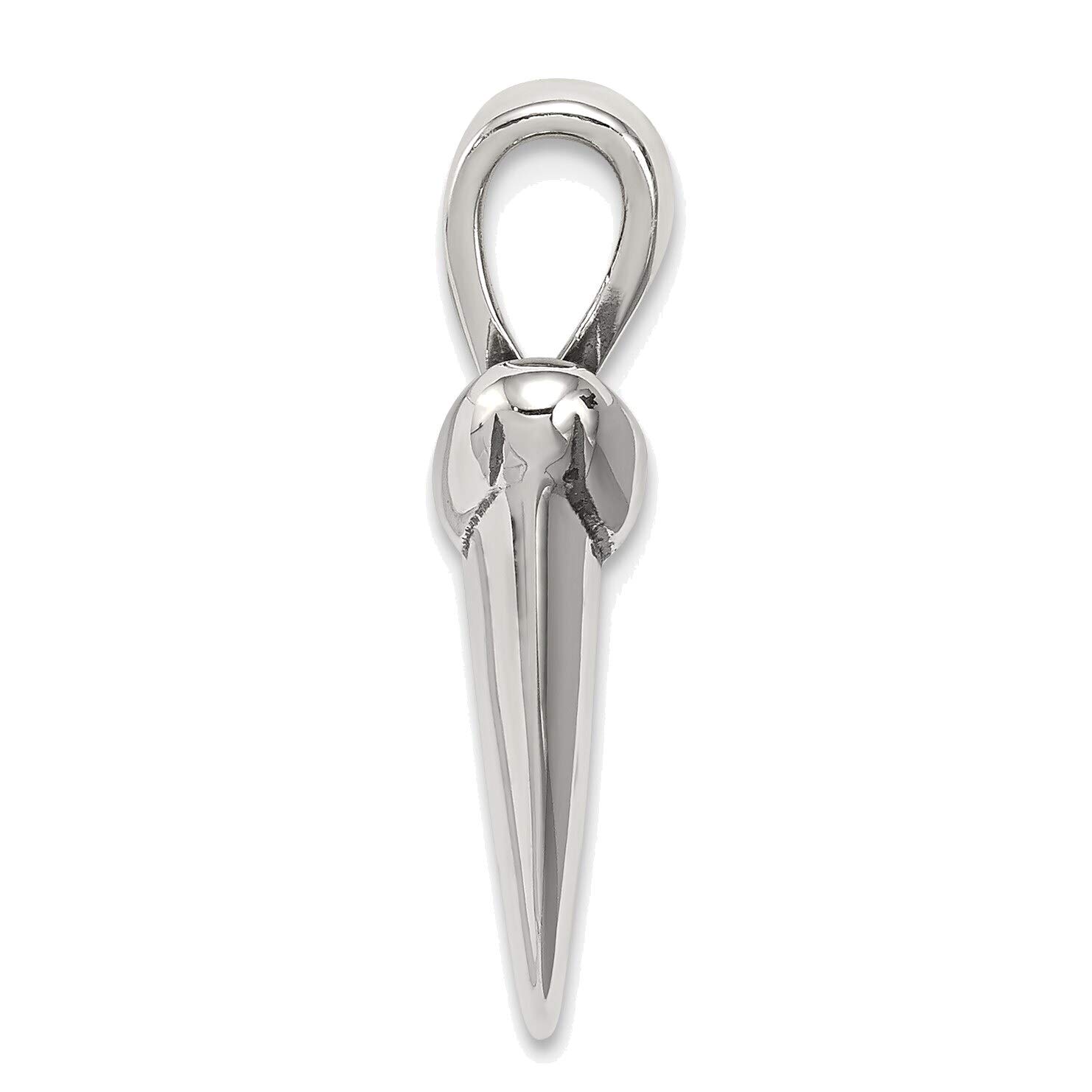 Sterling Silver Shark Tooth Pendant for Men - Durable Jewelry for Outdoor Adventures