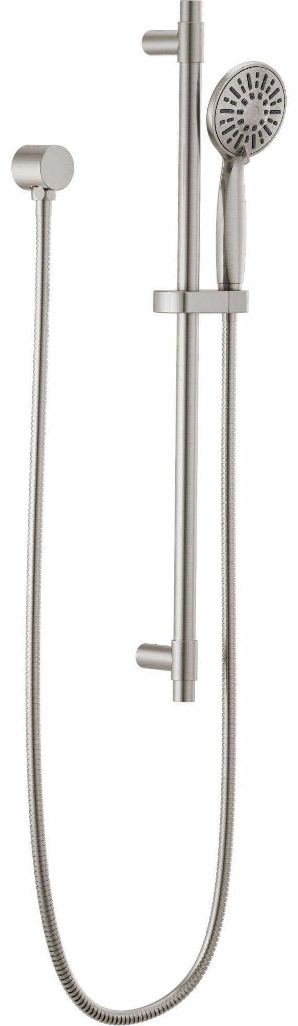 Delta 4-Setting Hand Shower with Slide Bar - Stainless Steel (Model 51361 SS) for Bathroom, Spa & Relaxation